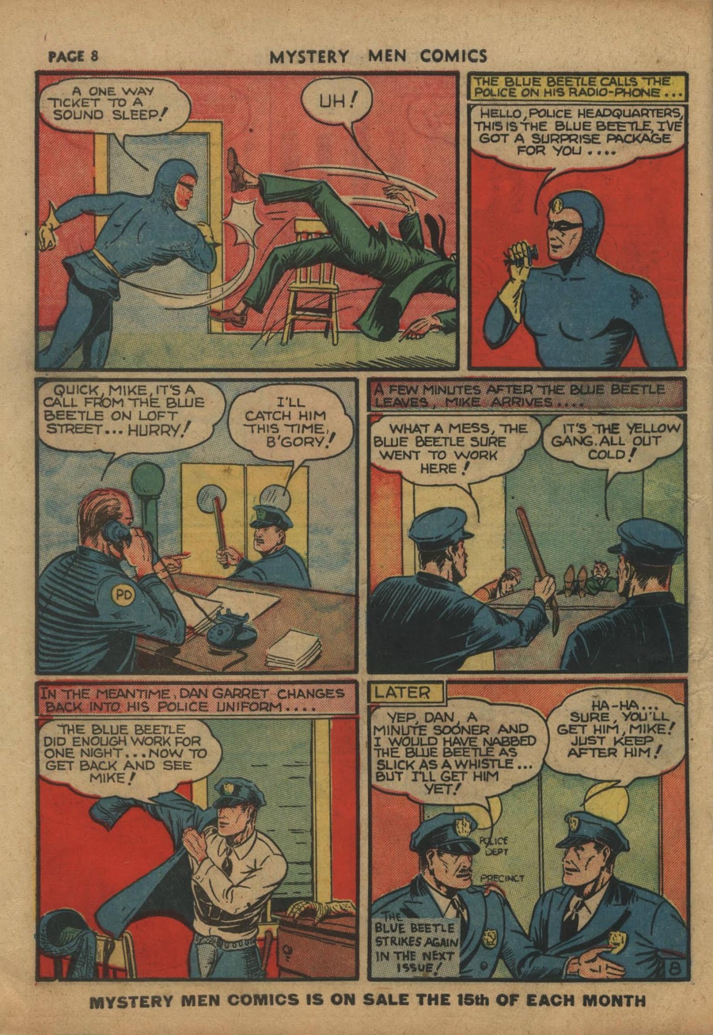 Read online Mystery Men Comics comic -  Issue #10 - 10
