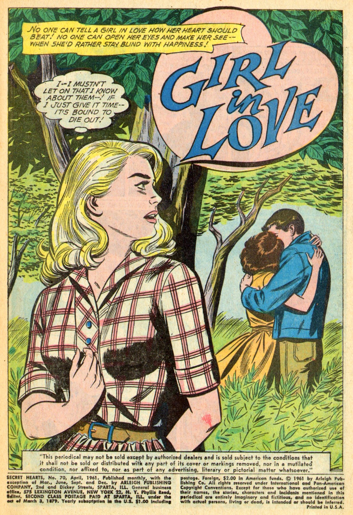 Read online Secret Hearts comic -  Issue #70 - 3
