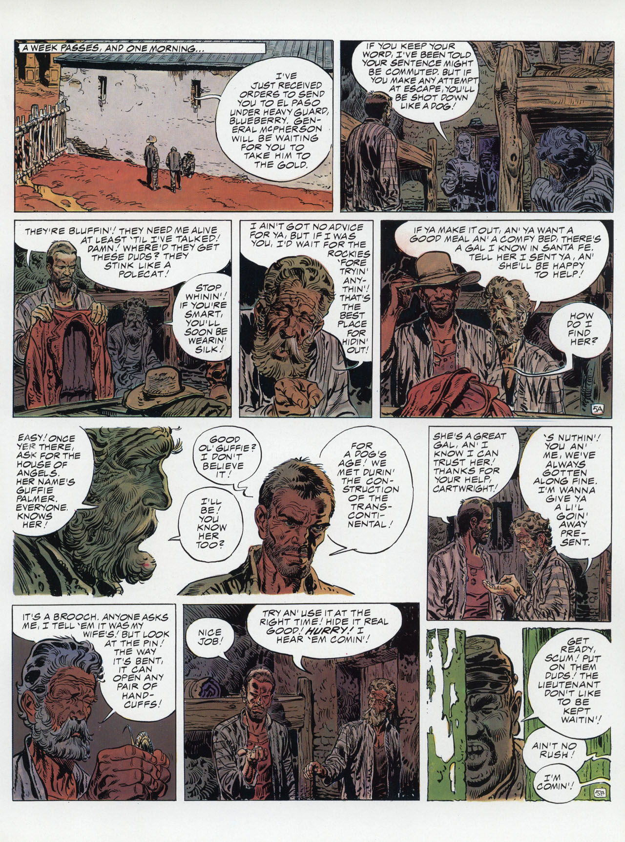 Read online Epic Graphic Novel: Blueberry comic -  Issue #2 - 75