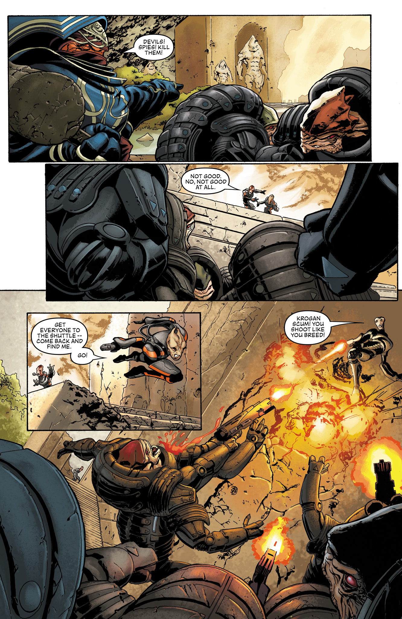 Read online Mass Effect: Foundation comic -  Issue #9 - 16