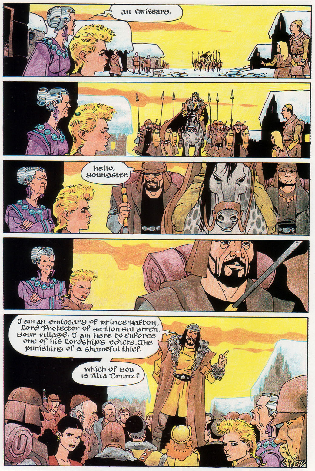 Read online Marvel Graphic Novel comic -  Issue #44 - Ax - 10