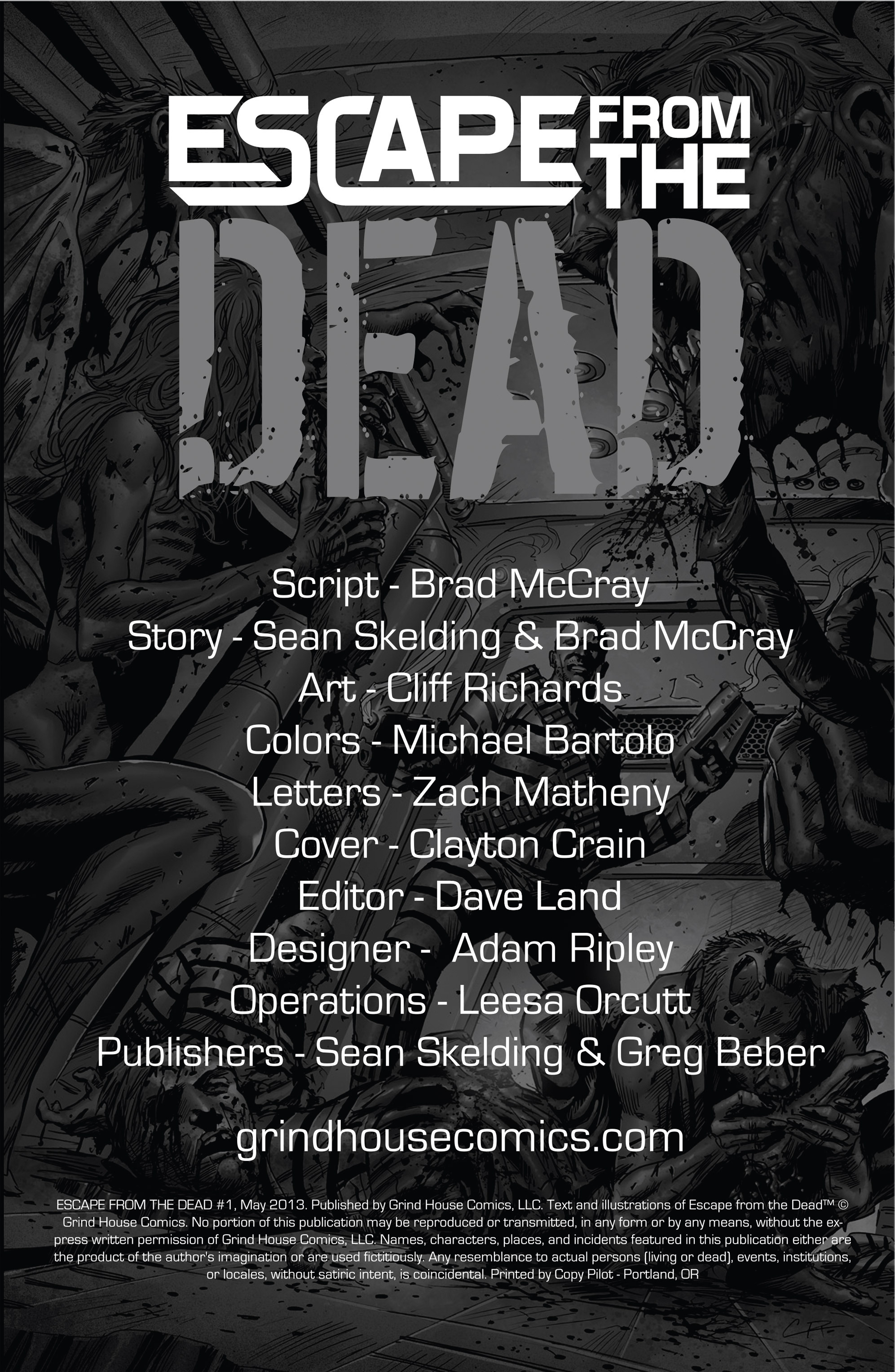 Read online Escape From The Dead comic -  Issue #2 - 2