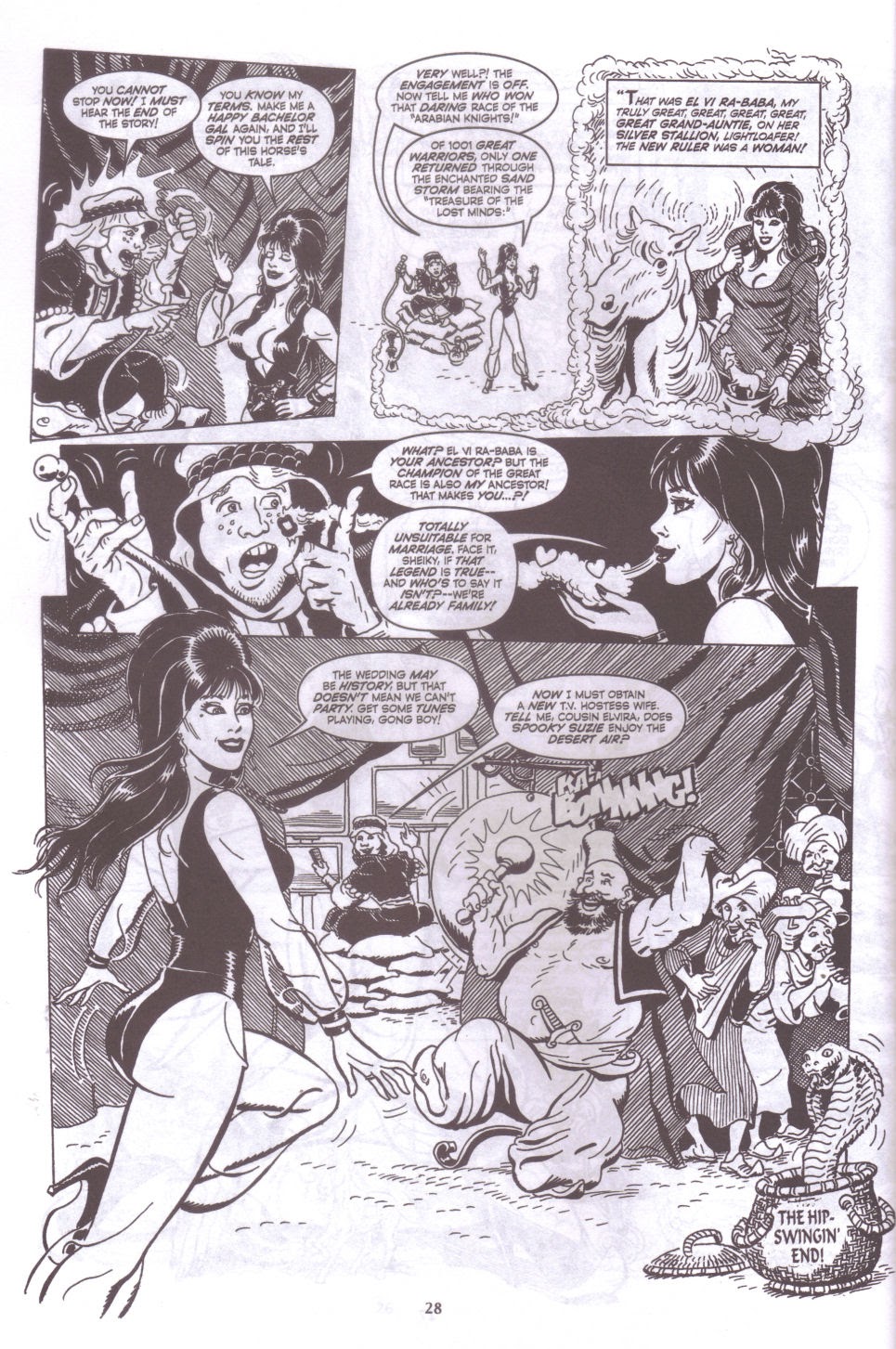 Read online Elvira, Mistress of the Dark comic -  Issue #161 - 26