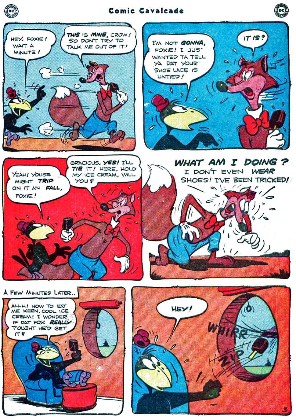 Read online Comic Cavalcade comic -  Issue #40 - 5