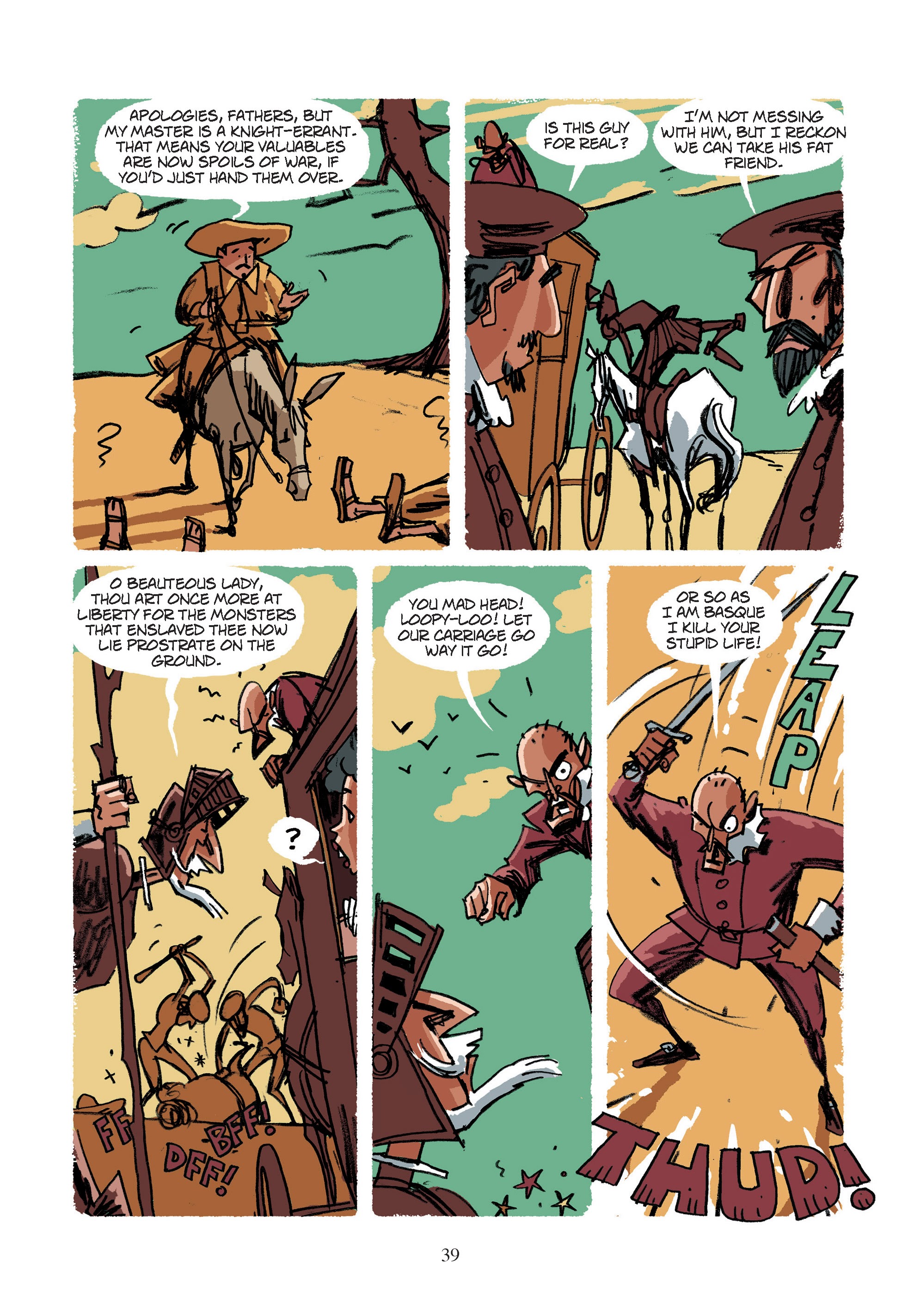 Read online The Complete Don Quixote comic -  Issue # TPB (Part 1) - 38
