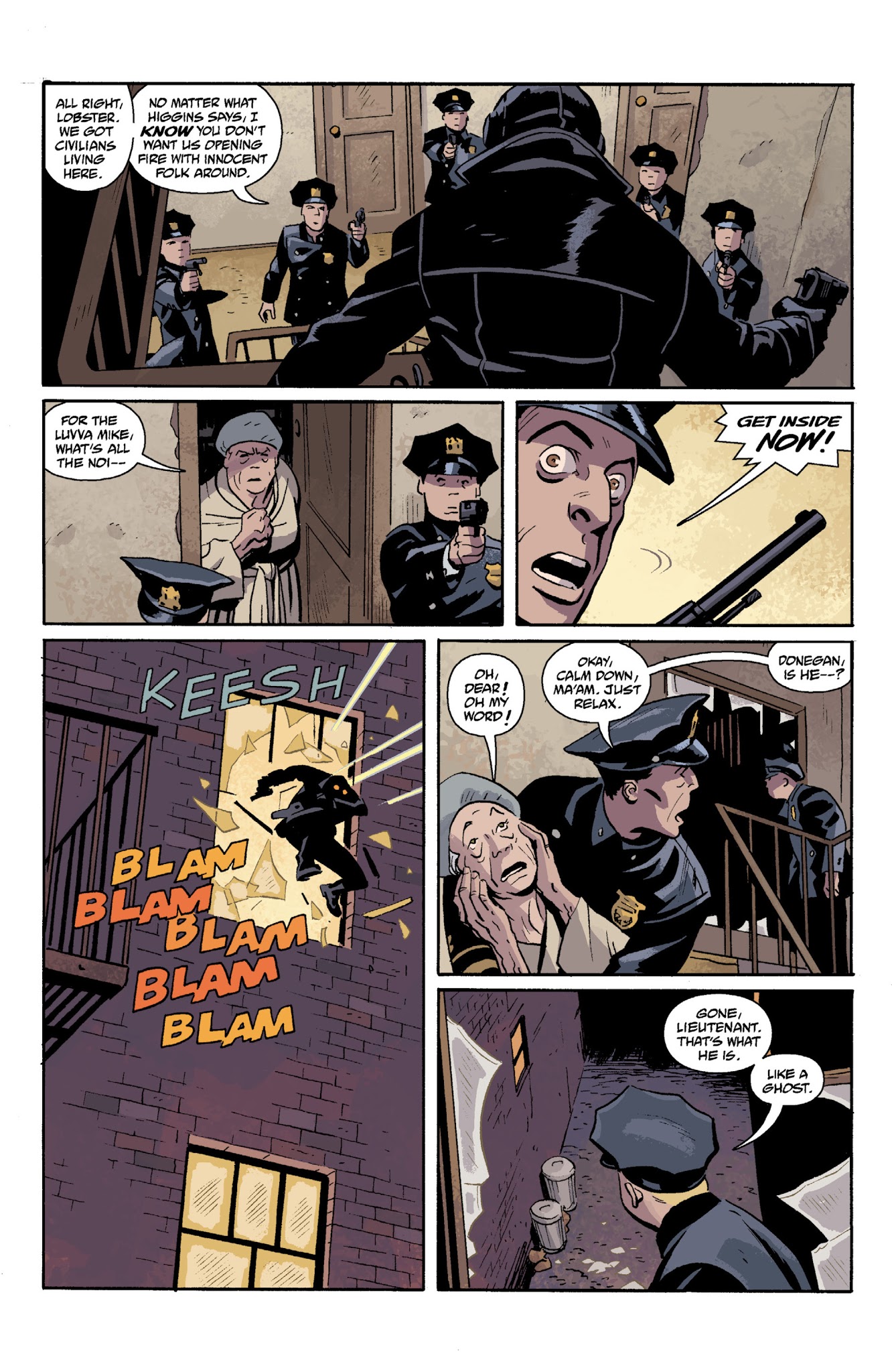 Read online Lobster Johnson: Get the Lobster comic -  Issue # TPB - 46