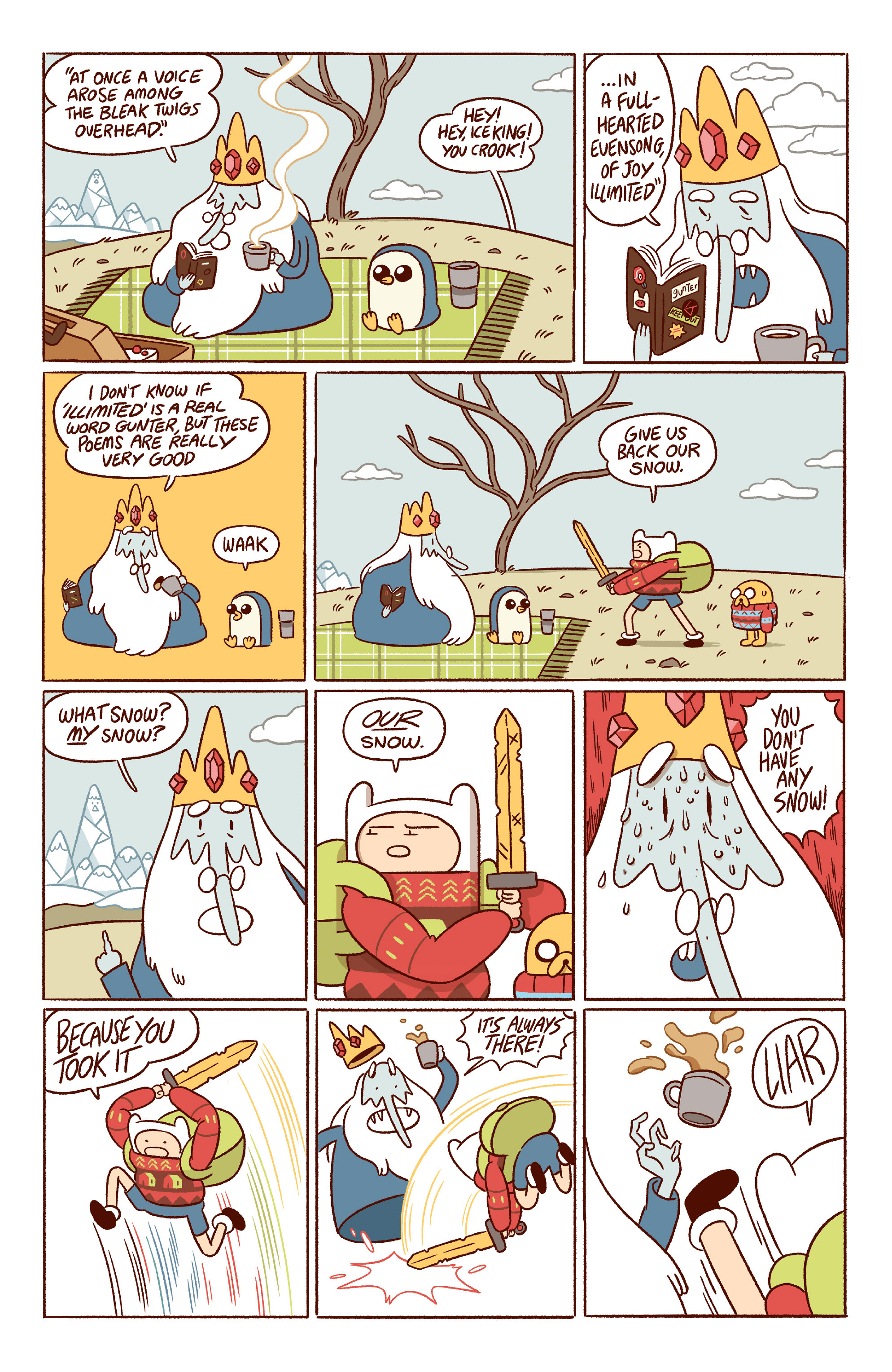 Read online Adventure Time 2014 Winter Special comic -  Issue #Adventure Time 2014 Winter Special Full - 7