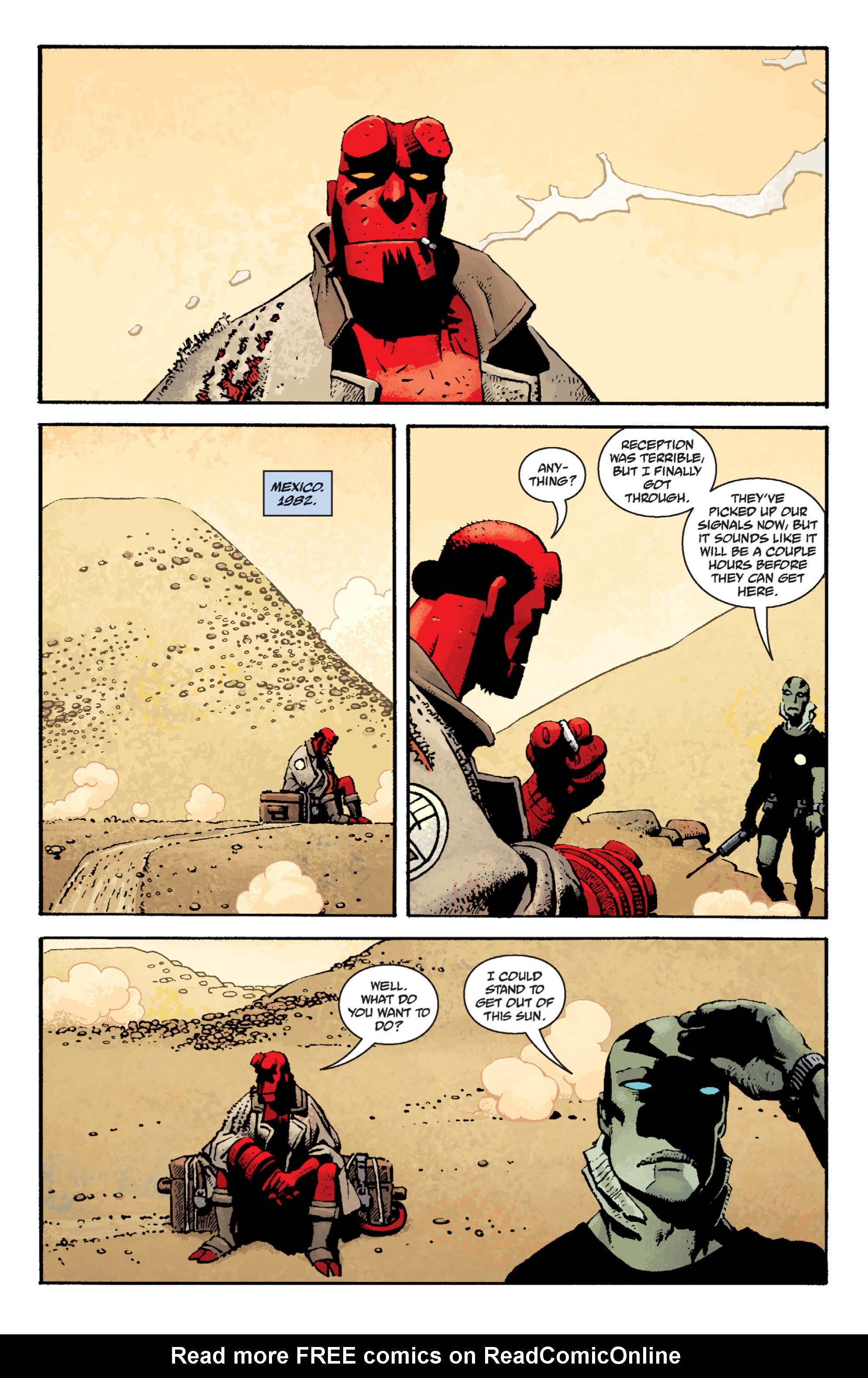Read online Hellboy comic -  Issue #11 - 11