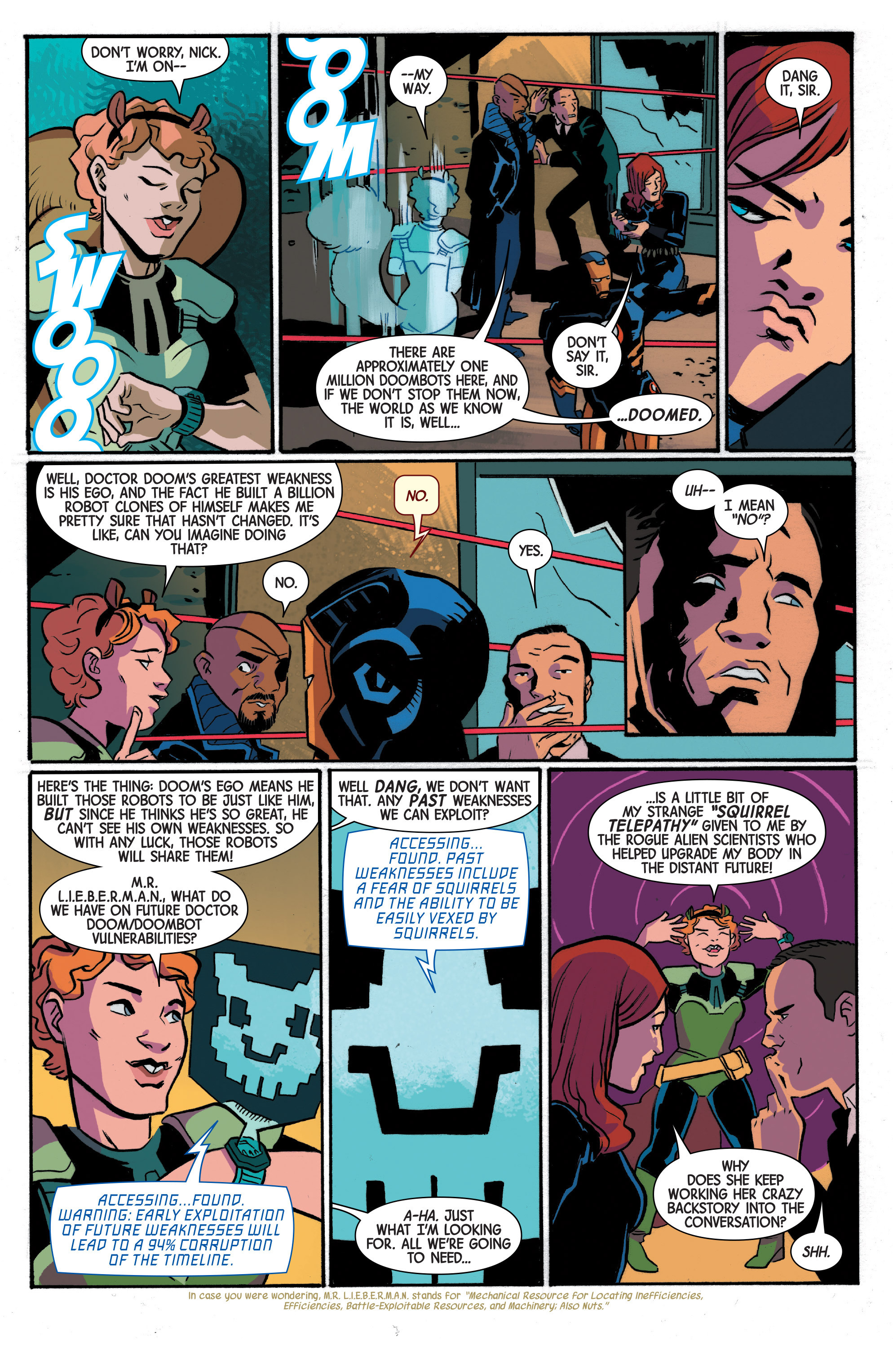 Read online The Unbeatable Squirrel Girl comic -  Issue #5 - 16
