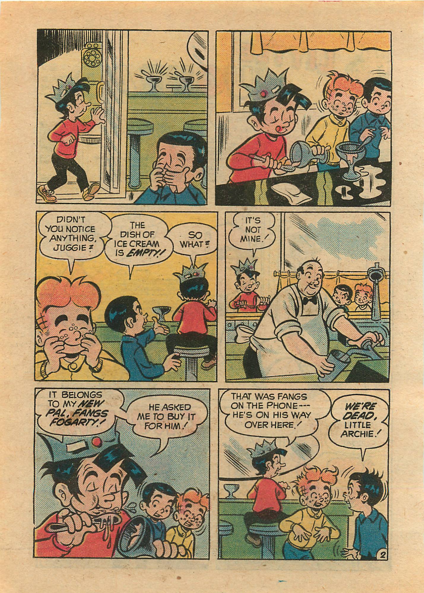 Read online Little Archie Comics Digest Magazine comic -  Issue #4 - 86