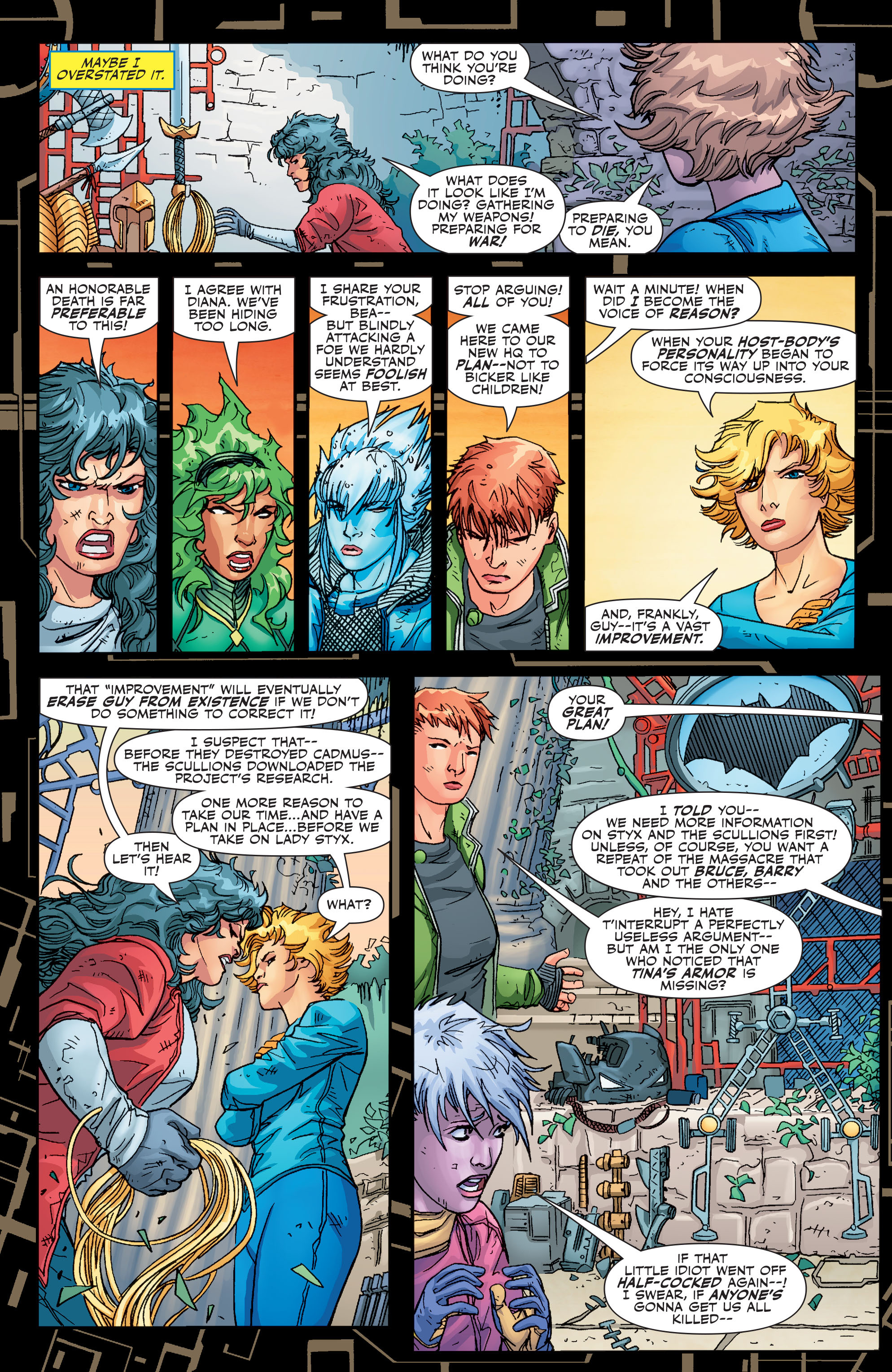 Read online Justice League 3001 comic -  Issue #8 - 9