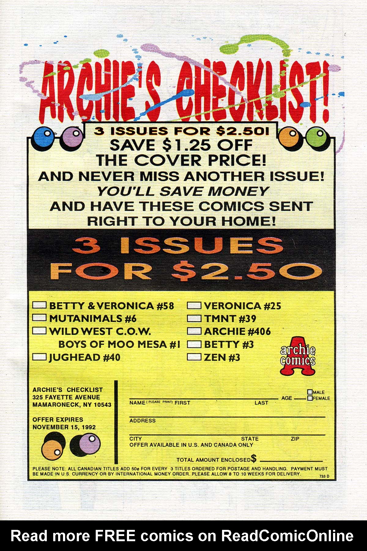 Read online Betty and Veronica Annual Digest Magazine comic -  Issue #8 - 83