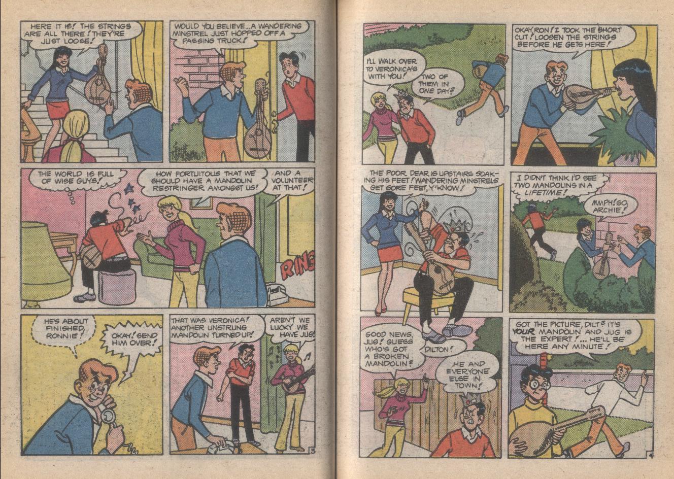 Read online Archie...Archie Andrews, Where Are You? Digest Magazine comic -  Issue #51 - 44