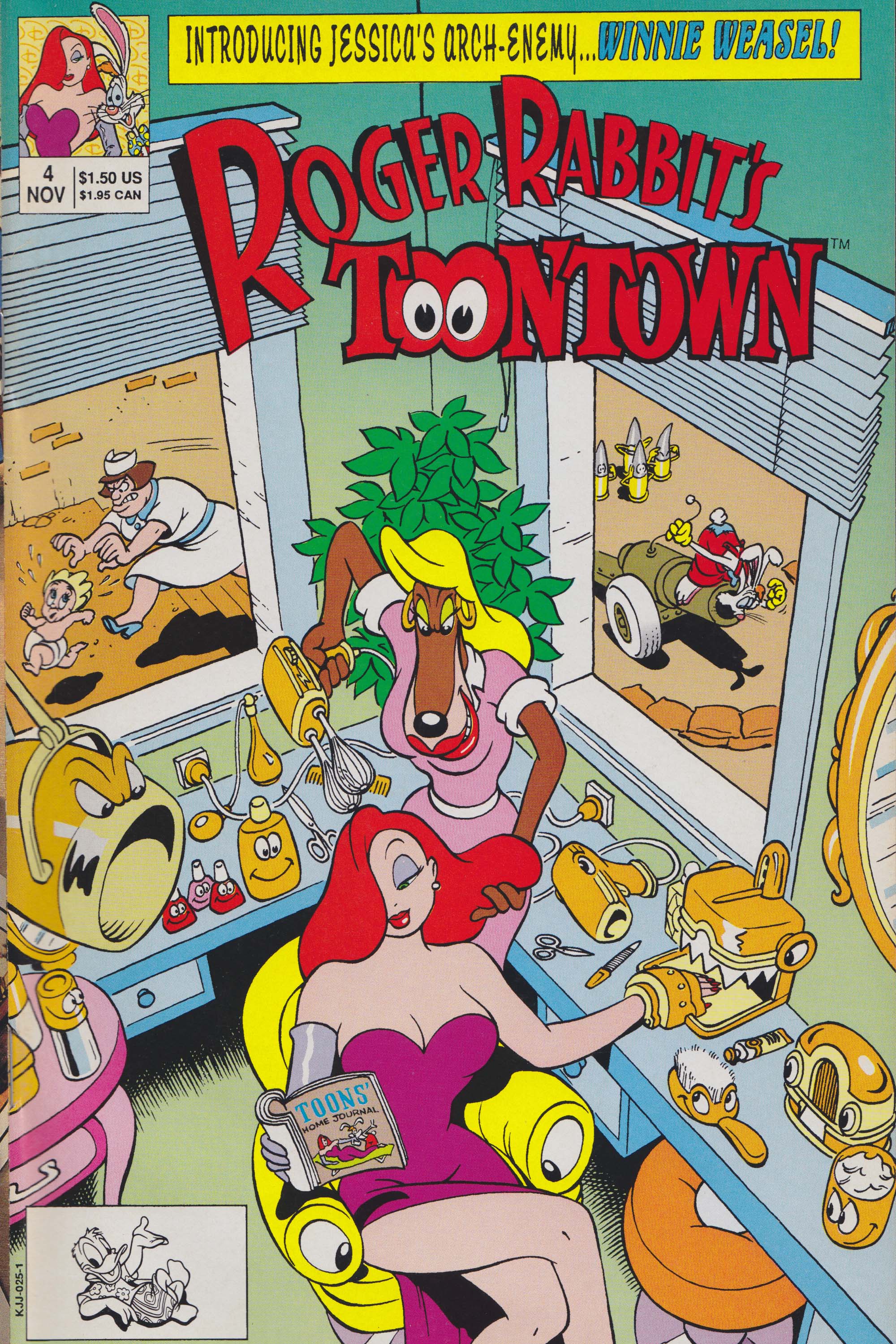 Read online Roger Rabbit's Toontown comic -  Issue #4 - 1