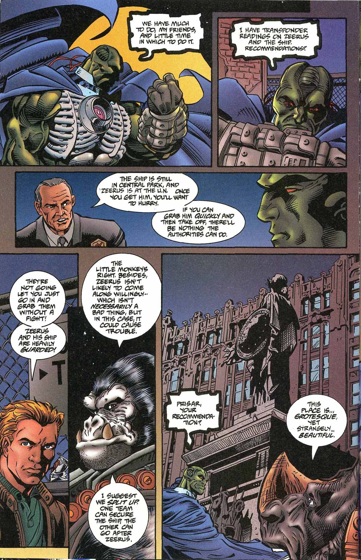 Read online Leonard Nimoy's Primortals (1995) comic -  Issue #12 - 4