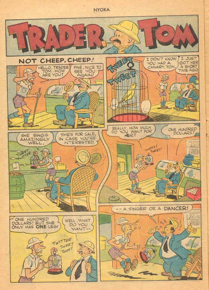 Read online Nyoka the Jungle Girl (1945) comic -  Issue #2 - 10