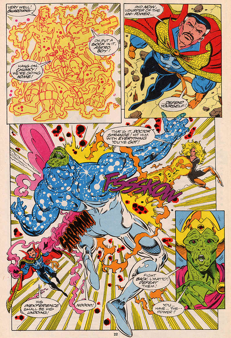 Read online Guardians of the Galaxy (1990) comic -  Issue #33 - 17