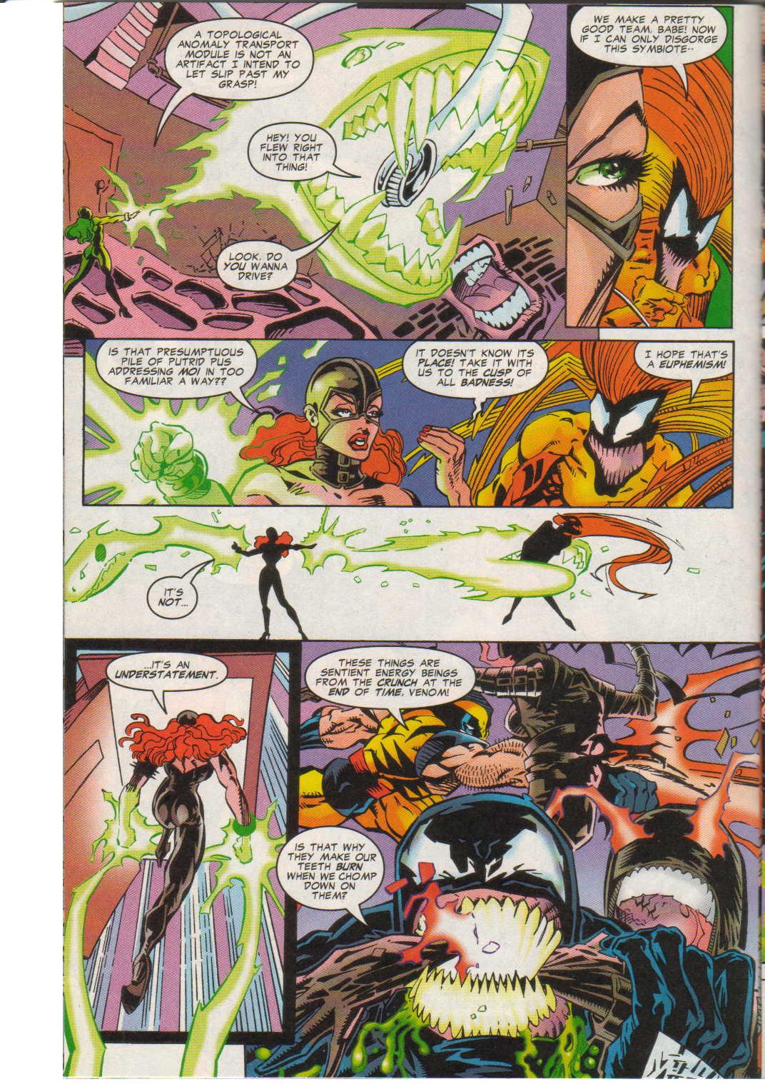 Read online Venom vs Wolverine - Tooth and Claw comic -  Issue #2 - 11