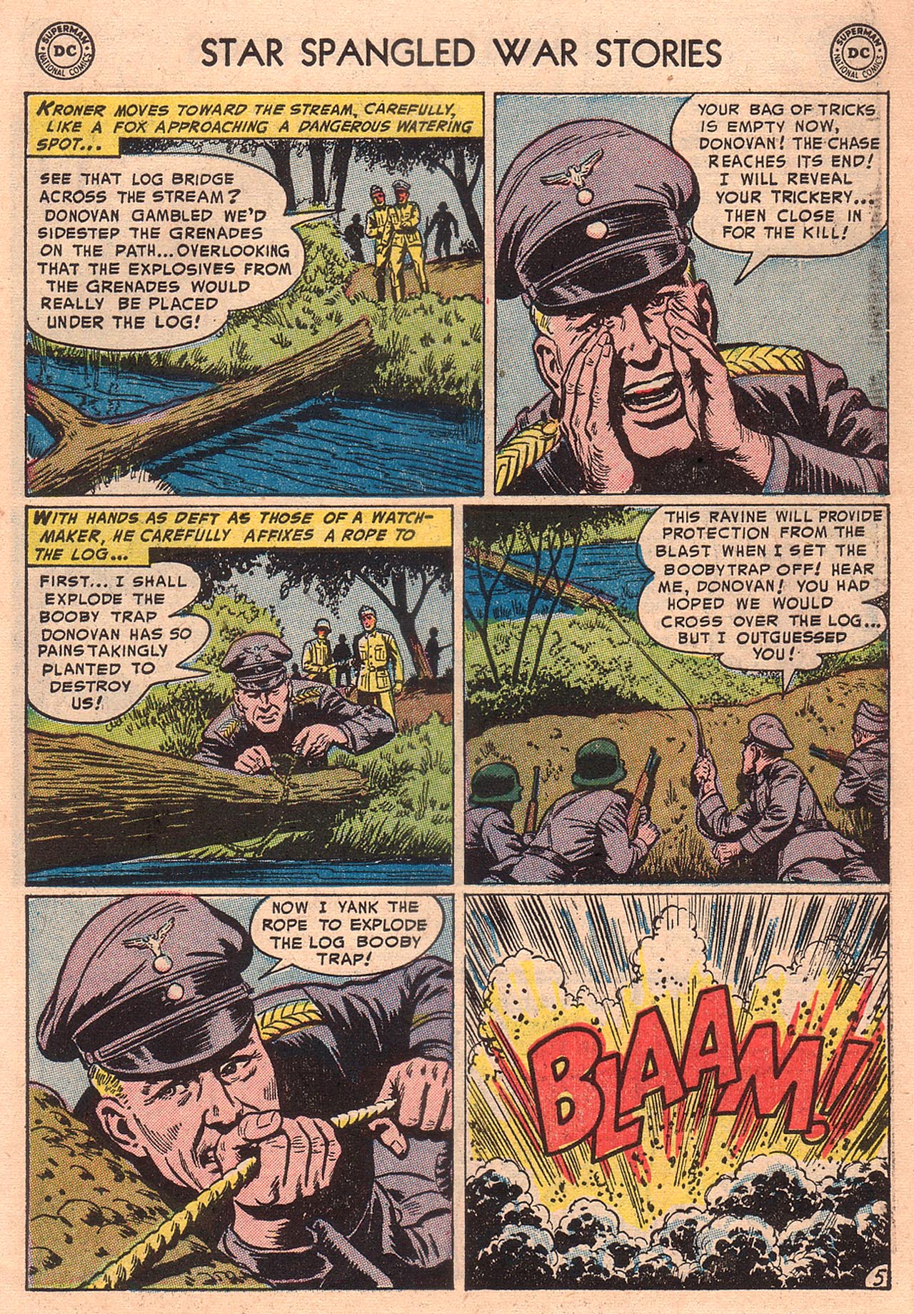 Read online Star Spangled War Stories (1952) comic -  Issue #17 - 7