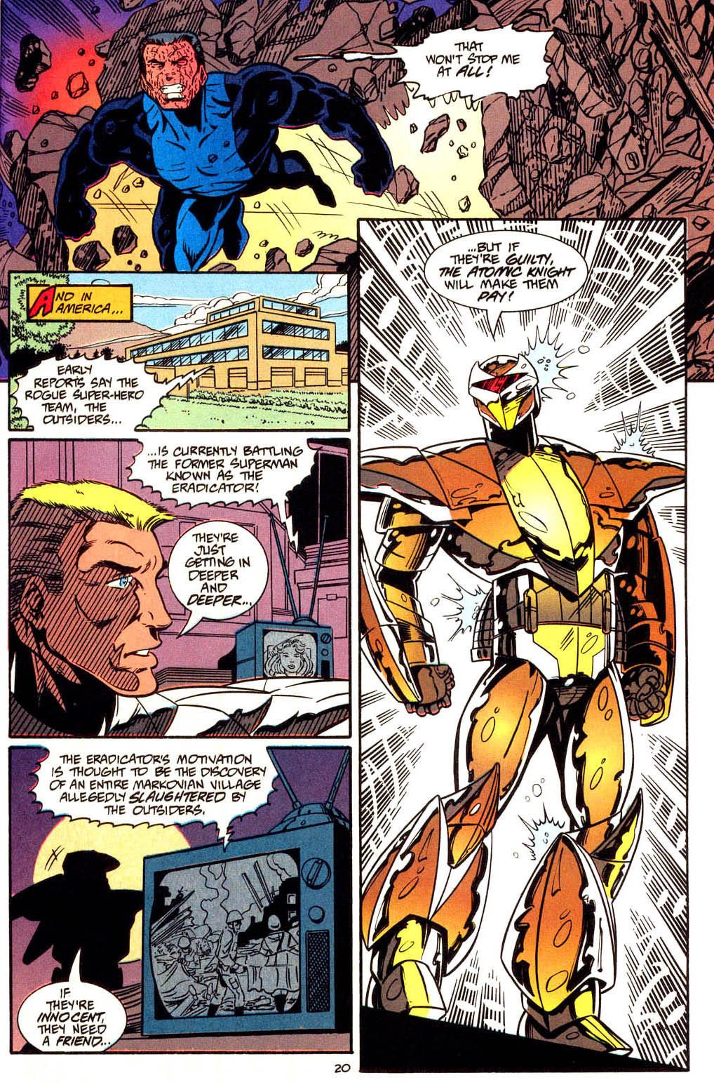 Read online Outsiders (1993) comic -  Issue #3 - 20