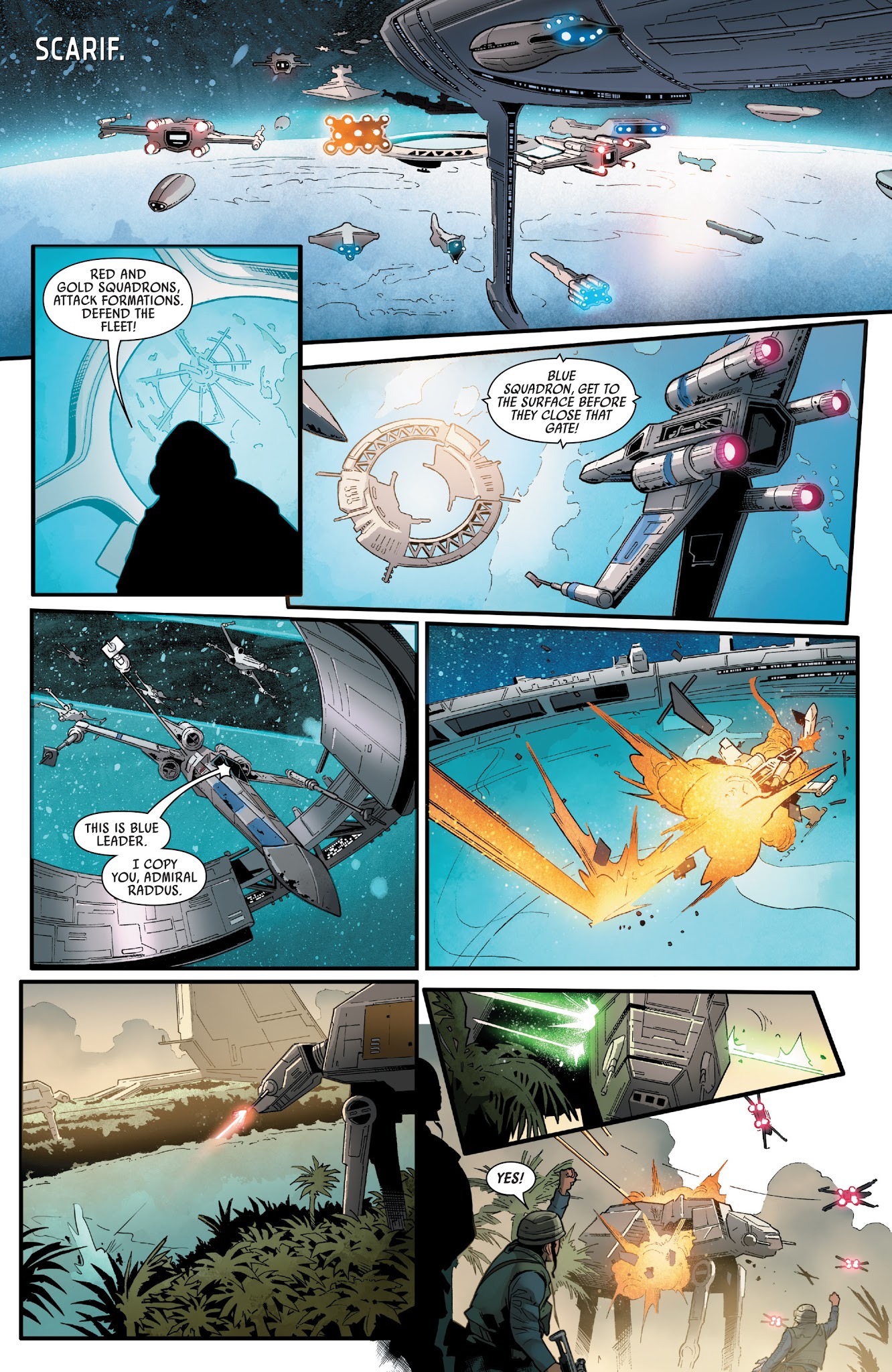 Read online Star Wars: Rogue One Adaptation comic -  Issue #6 - 3