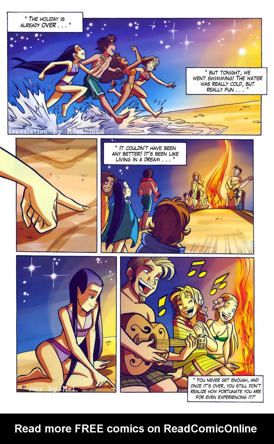 Read online W.i.t.c.h. comic -  Issue #77 - 52