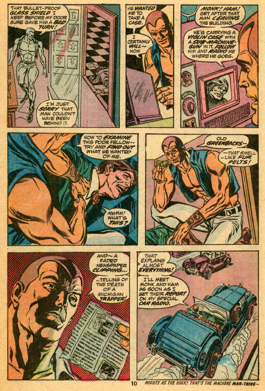 Read online Doc Savage (1972) comic -  Issue #5 - 8
