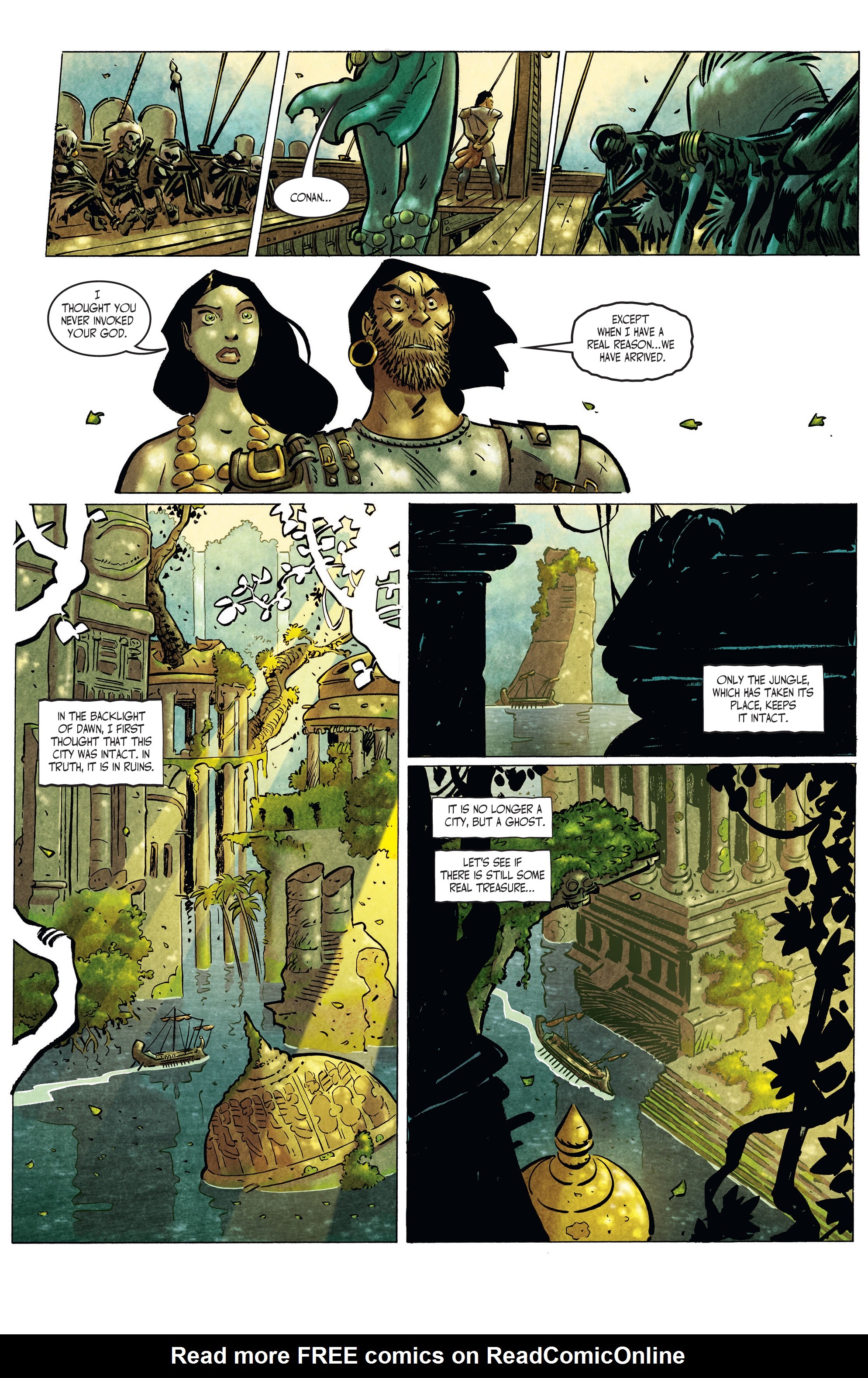 Read online The Cimmerian comic -  Issue # TPB 1 - 30