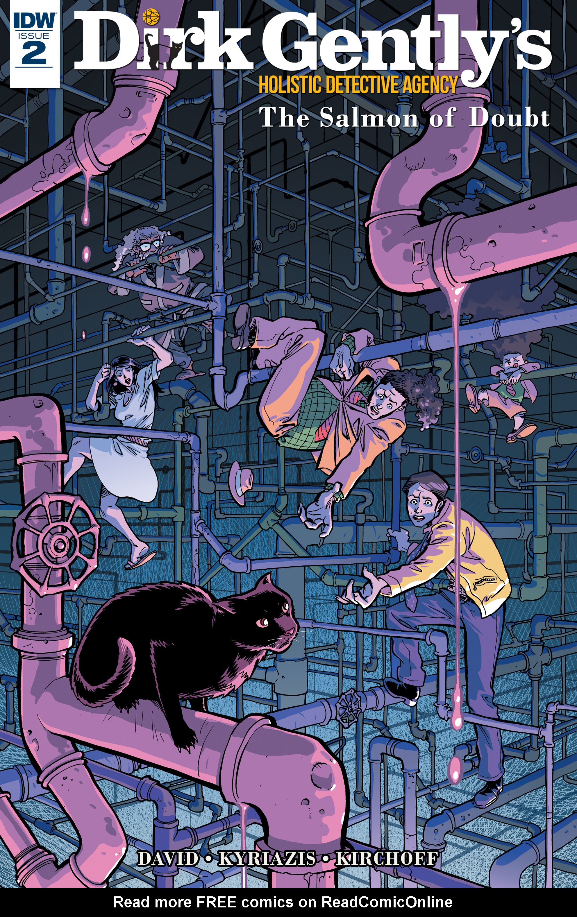 Read online Dirk Gently's Holistic Detective Agency: The Salmon of Doubt comic -  Issue #2 - 1