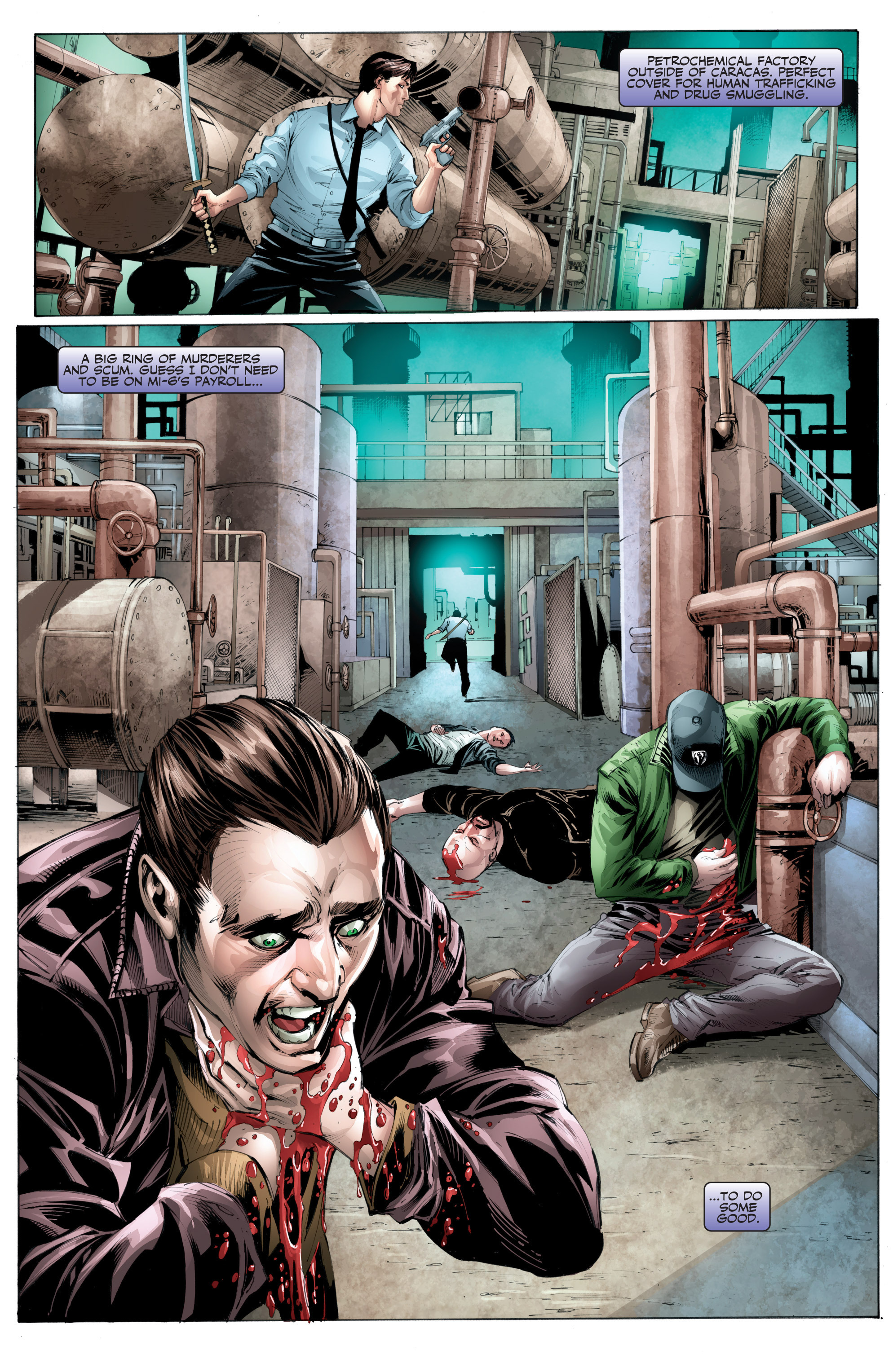 Read online Ninjak (2015) comic -  Issue #16 - 13