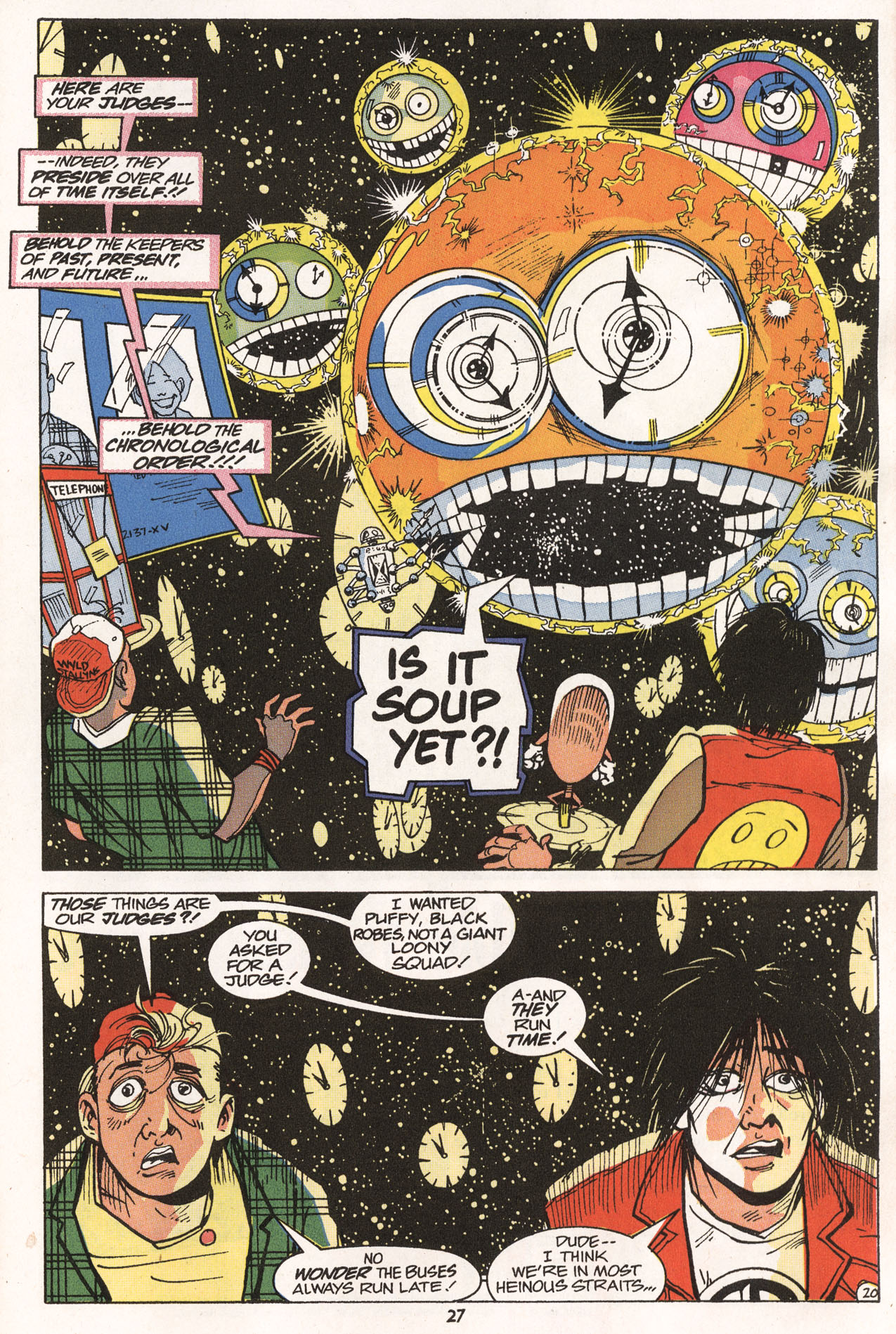 Read online Bill & Ted's Excellent Comic Book comic -  Issue #5 - 27