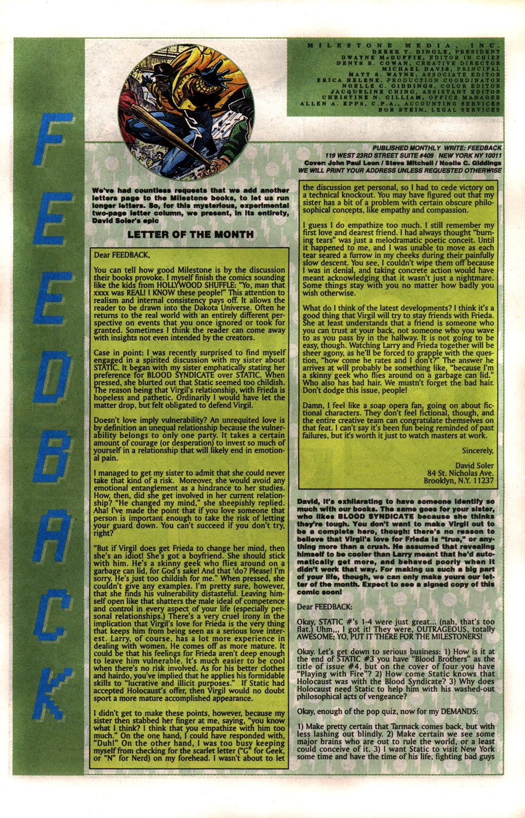 Read online Static comic -  Issue #7 - 23