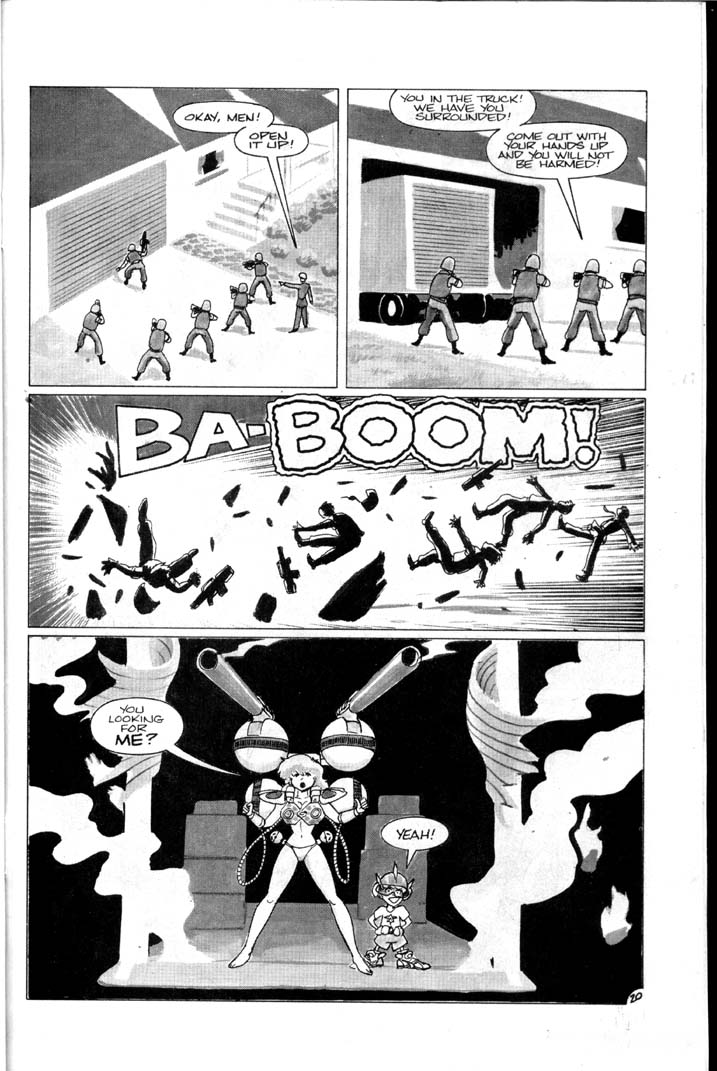 Read online Metal Bikini (1990) comic -  Issue #5 - 21