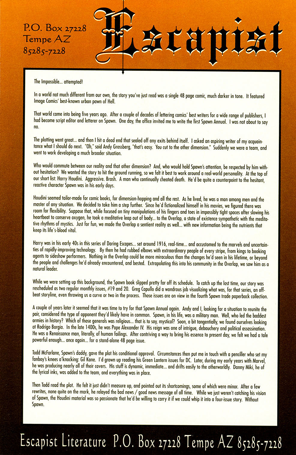 Read online Daring Escapes comic -  Issue #4 - 25