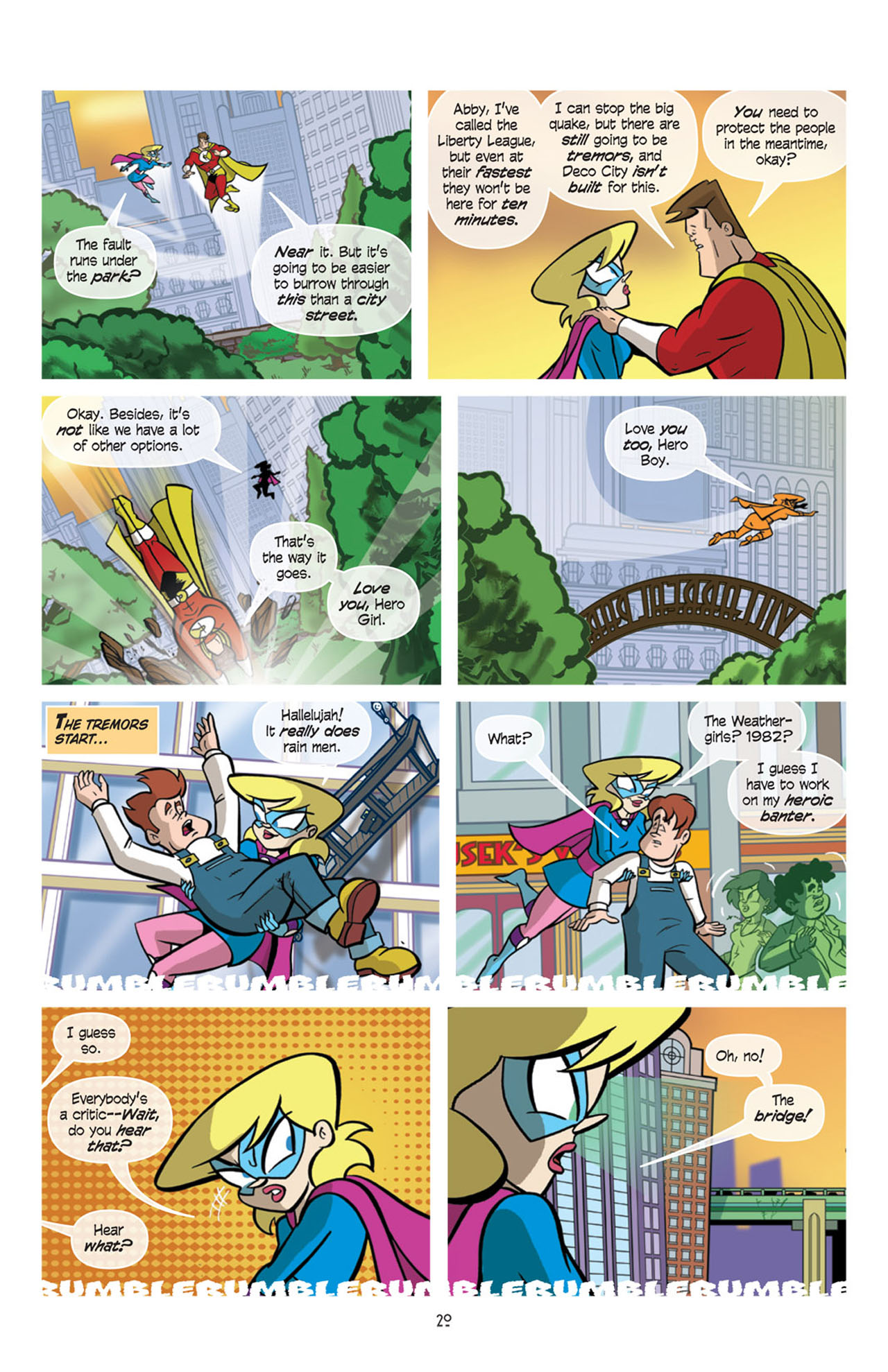 Read online Love and Capes comic -  Issue #10 - 22