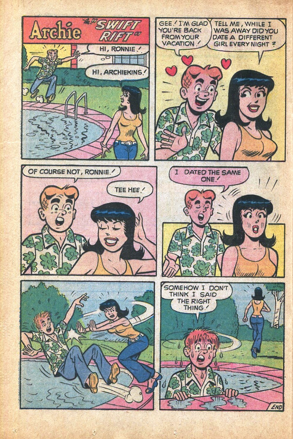 Read online Archie's TV Laugh-Out comic -  Issue #15 - 28