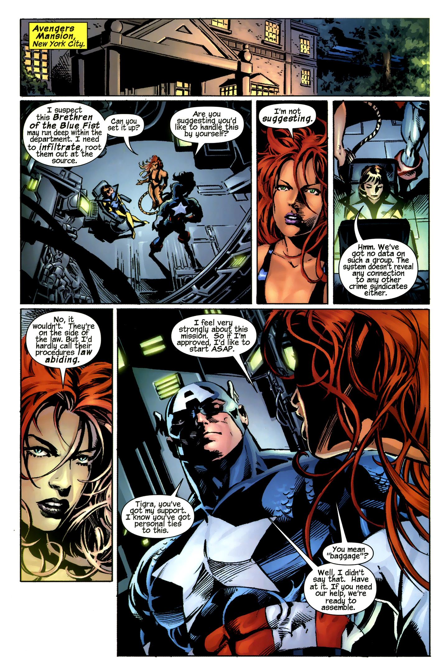 Read online Tigra comic -  Issue #1 - 23