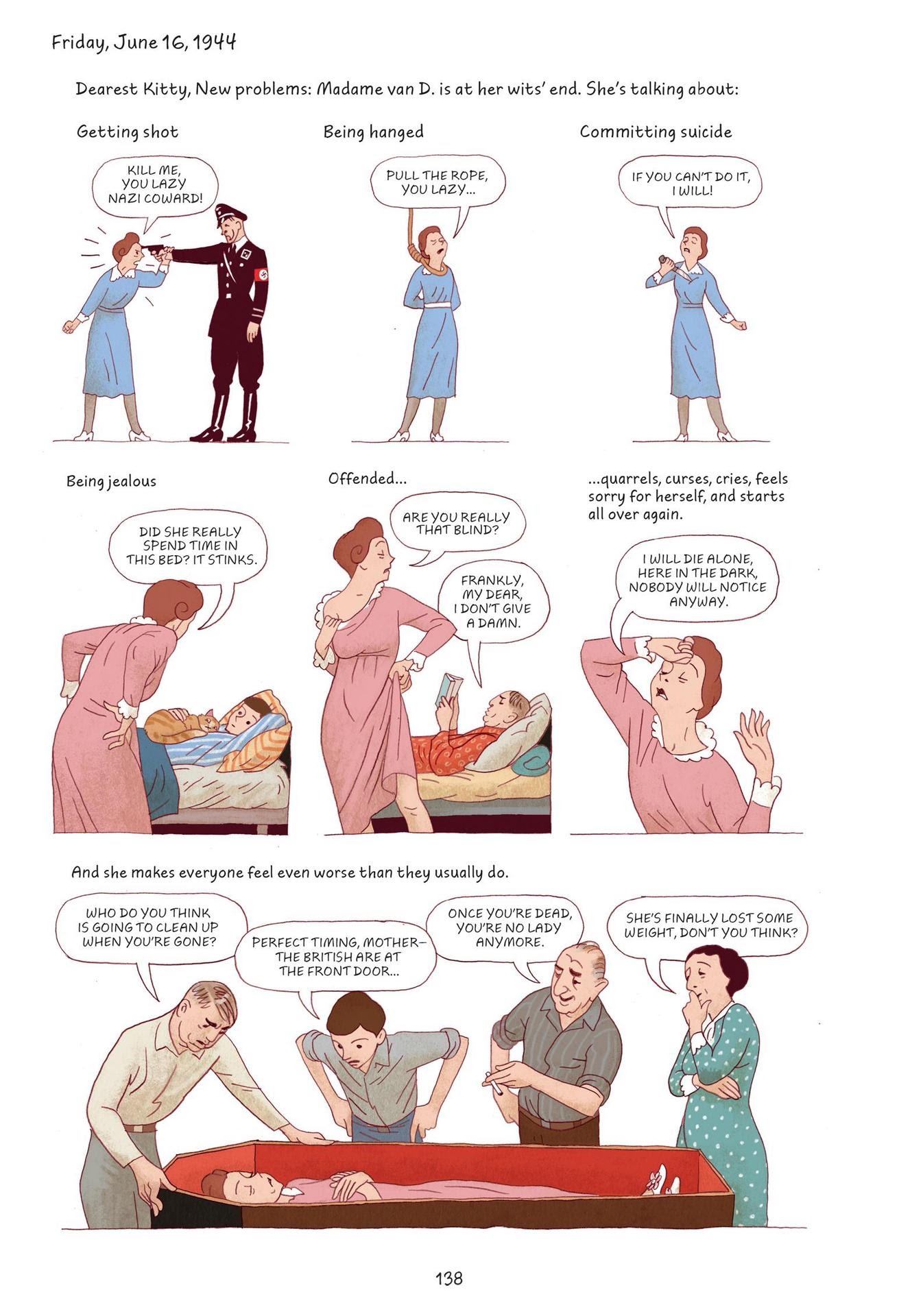 Read online Anne Frank’s Diary: The Graphic Adaptation comic -  Issue # TPB - 135