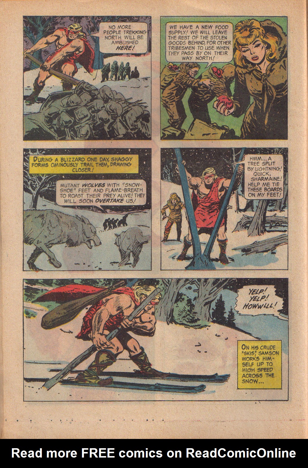 Read online Mighty Samson (1964) comic -  Issue #8 - 16