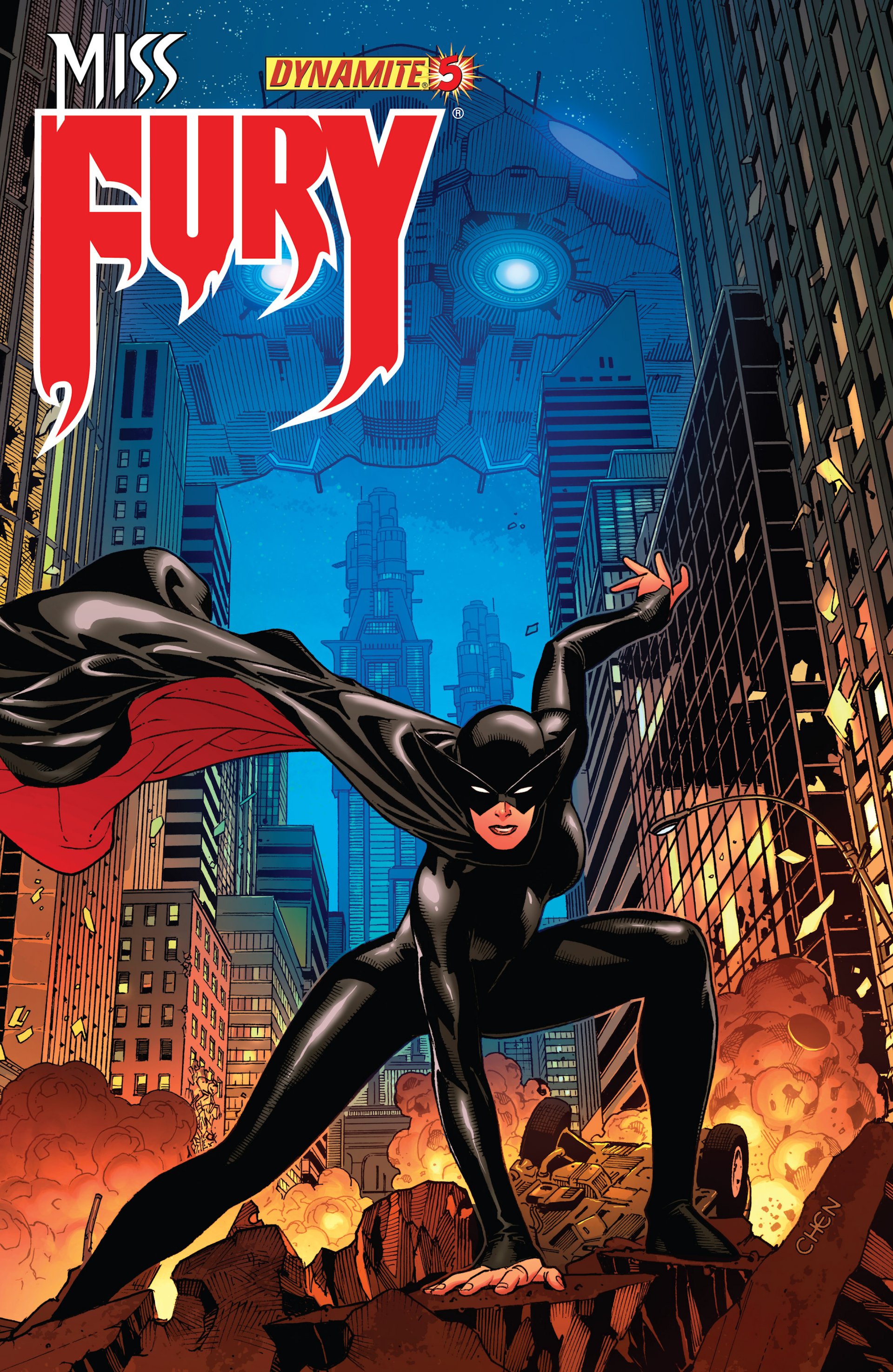 Read online Miss Fury (2013) comic -  Issue #5 - 4