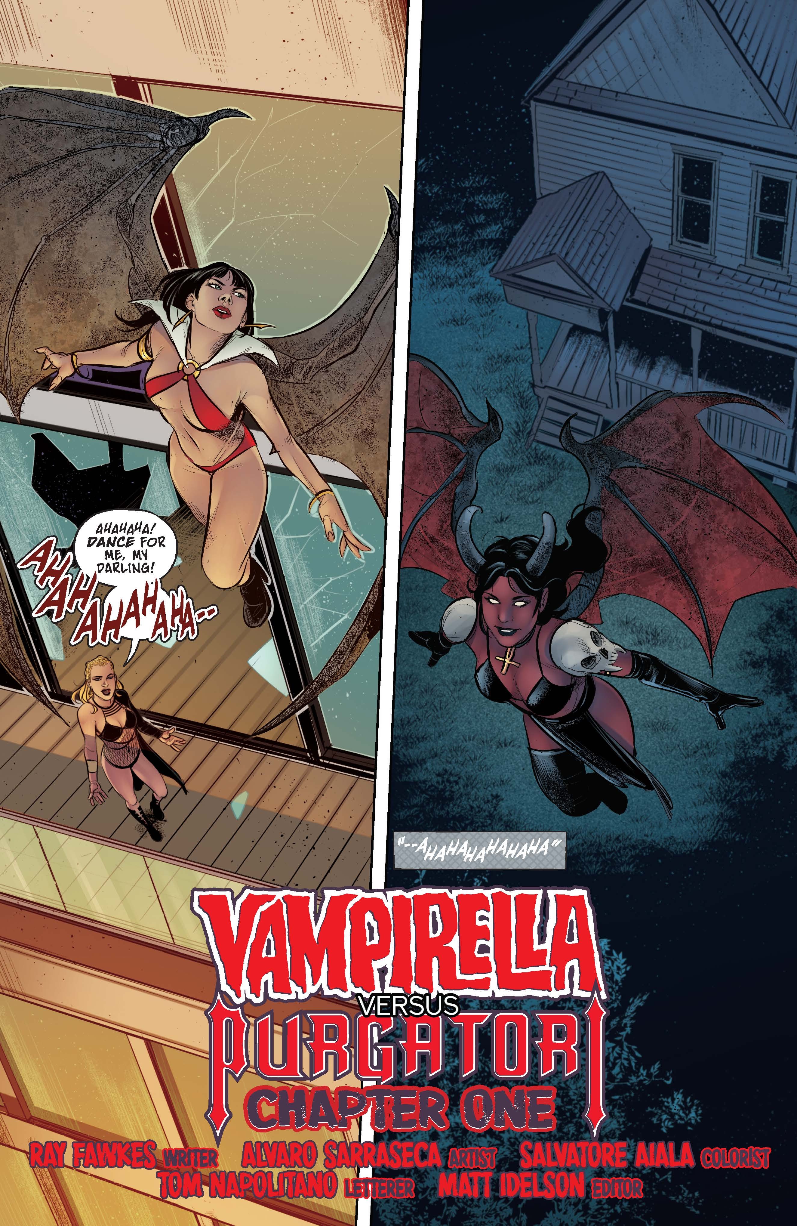 Read online Vampirella VS. Purgatori comic -  Issue #1 - 22