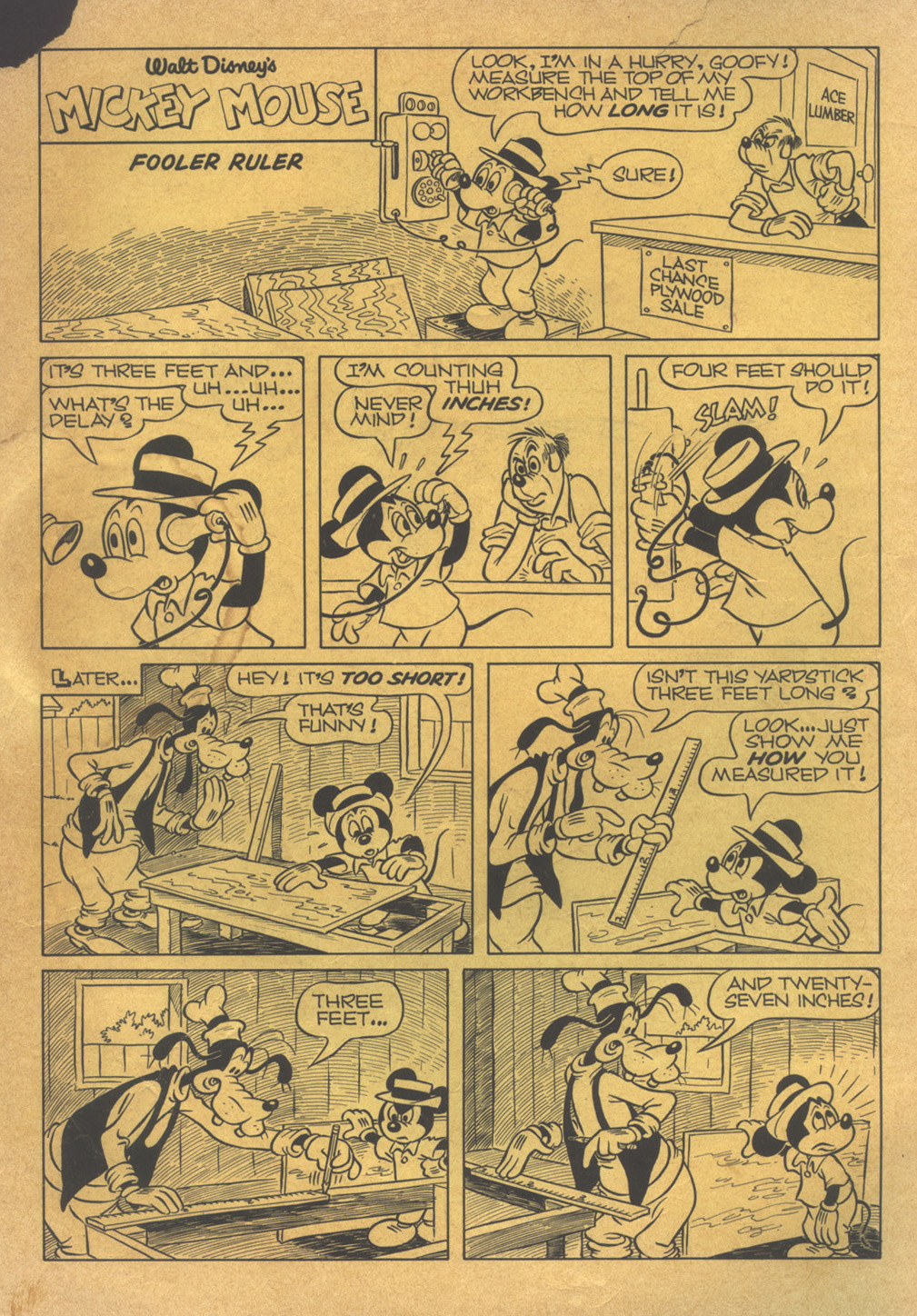 Read online Walt Disney's Mickey Mouse comic -  Issue #81 - 2
