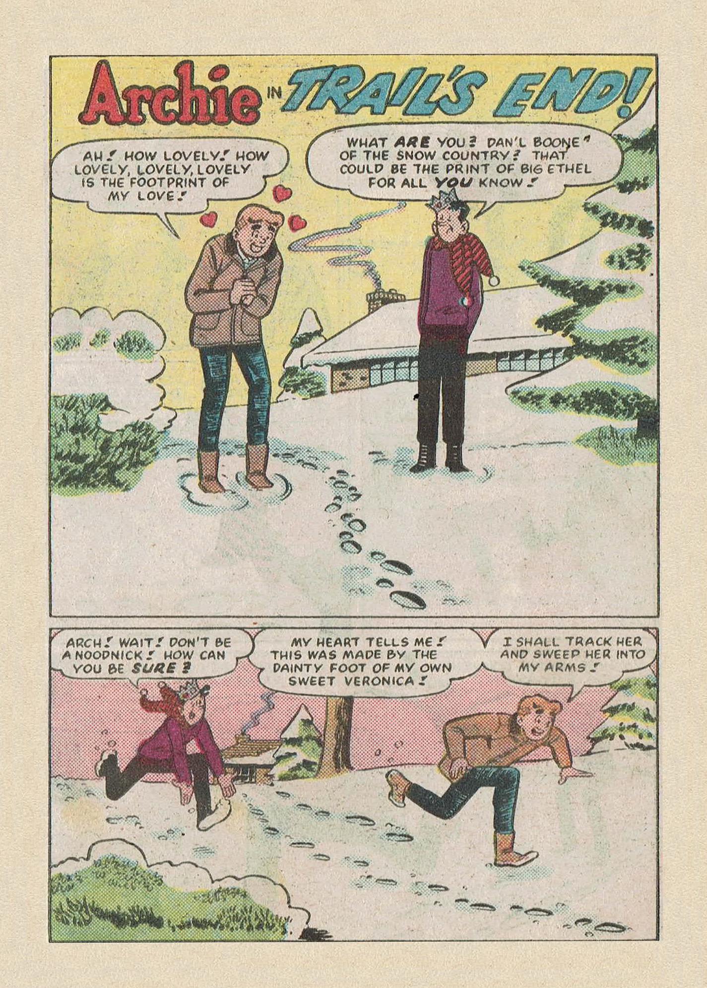 Read online Archie...Archie Andrews, Where Are You? Digest Magazine comic -  Issue #49 - 59