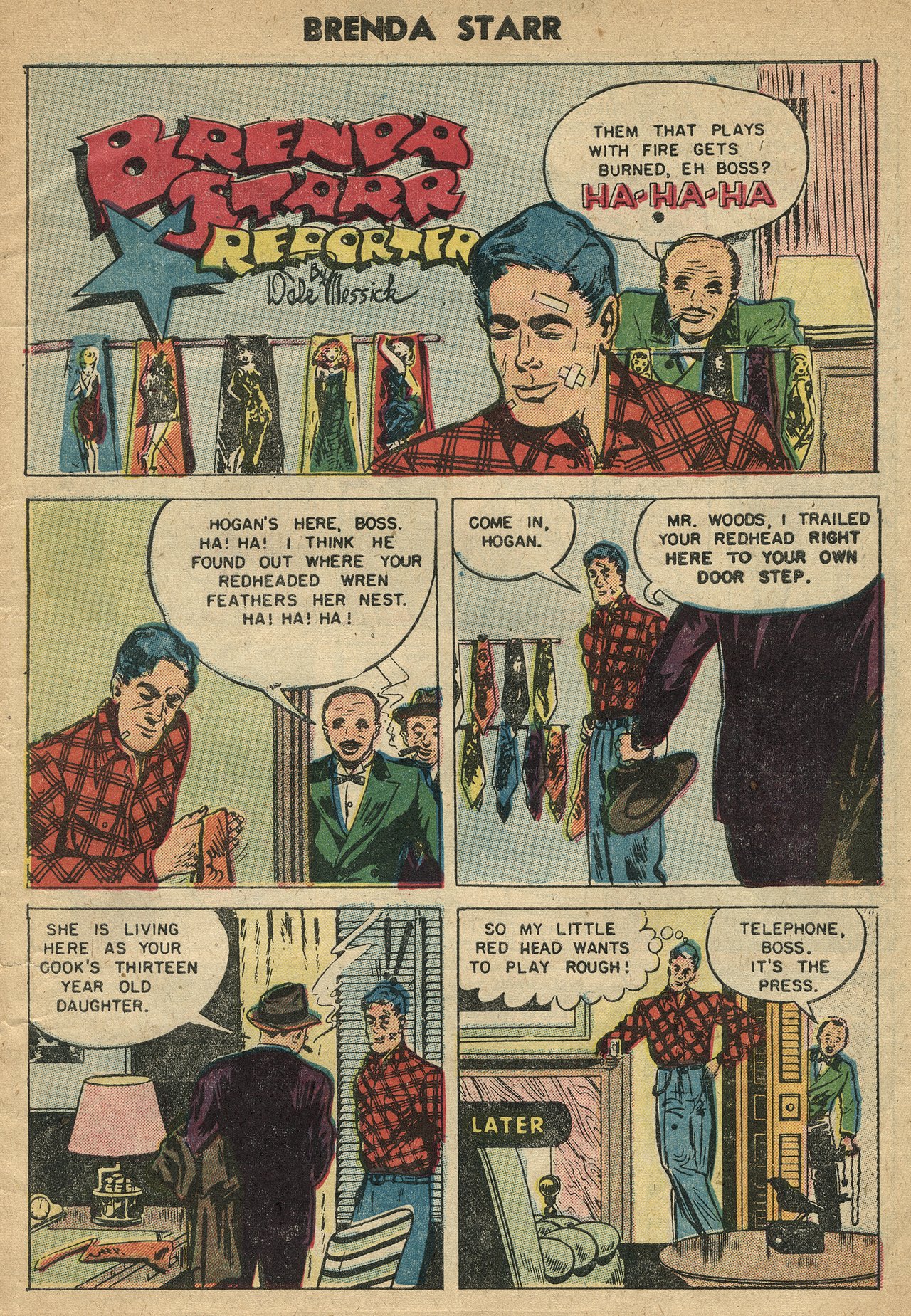 Read online Brenda Starr (1948) comic -  Issue #14 - 3