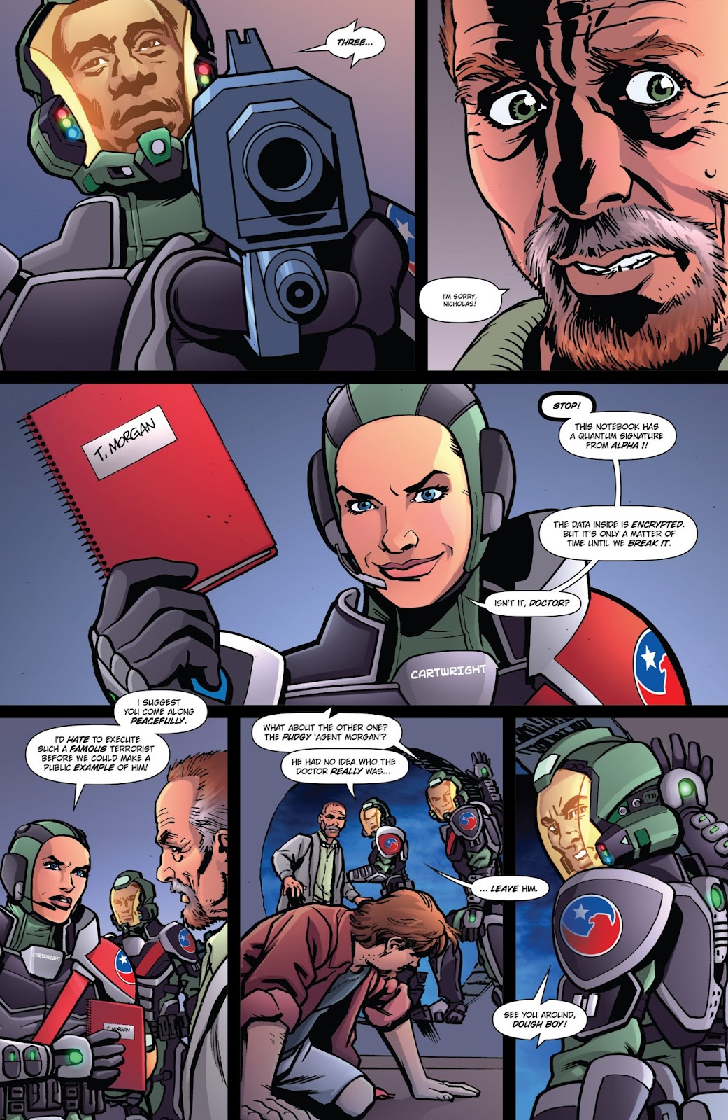 Parallel Man issue 1 - Page 33