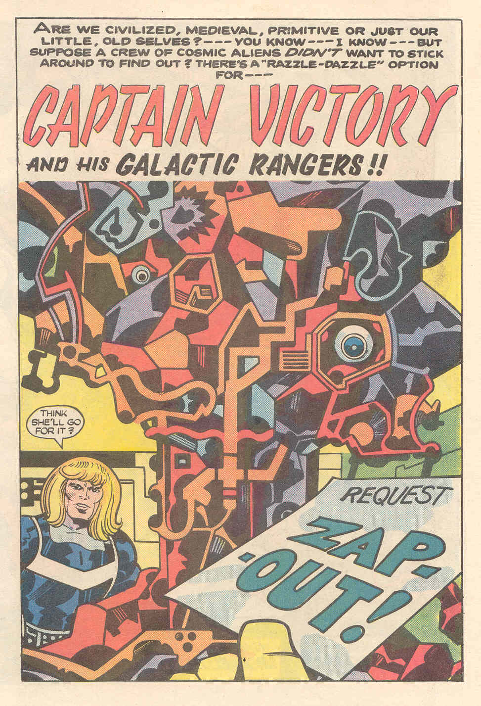 Read online Captain Victory and the Galactic Rangers (1981) comic -  Issue #8 - 3