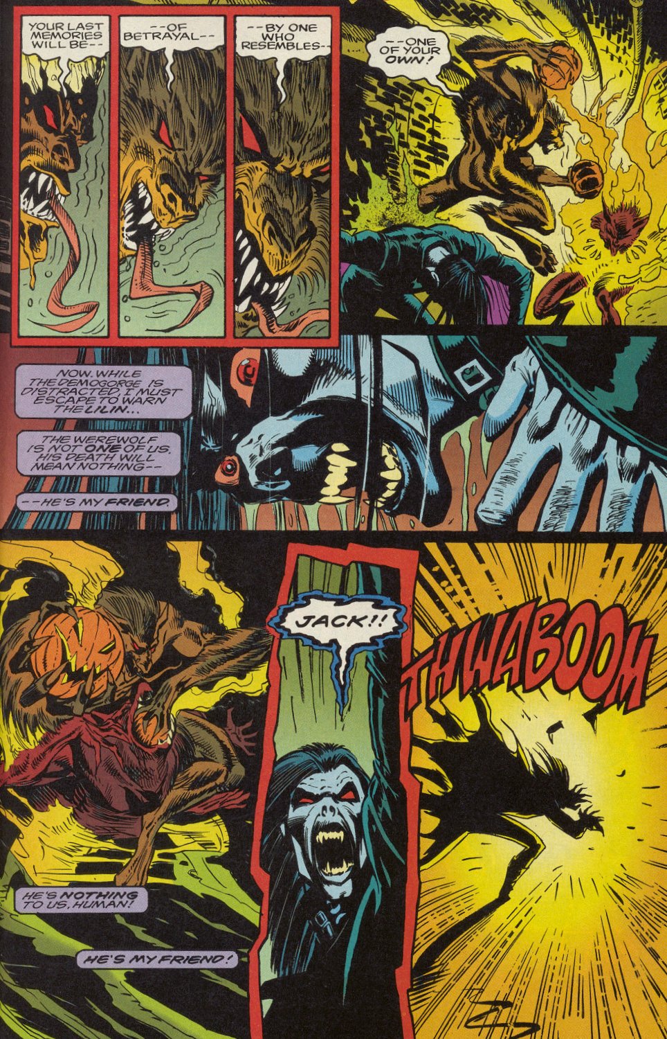 Read online Morbius: The Living Vampire (1992) comic -  Issue #12 - 16