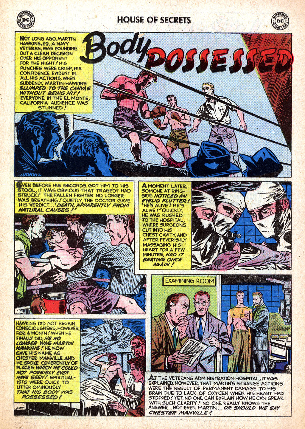Read online House of Secrets (1956) comic -  Issue #19 - 24