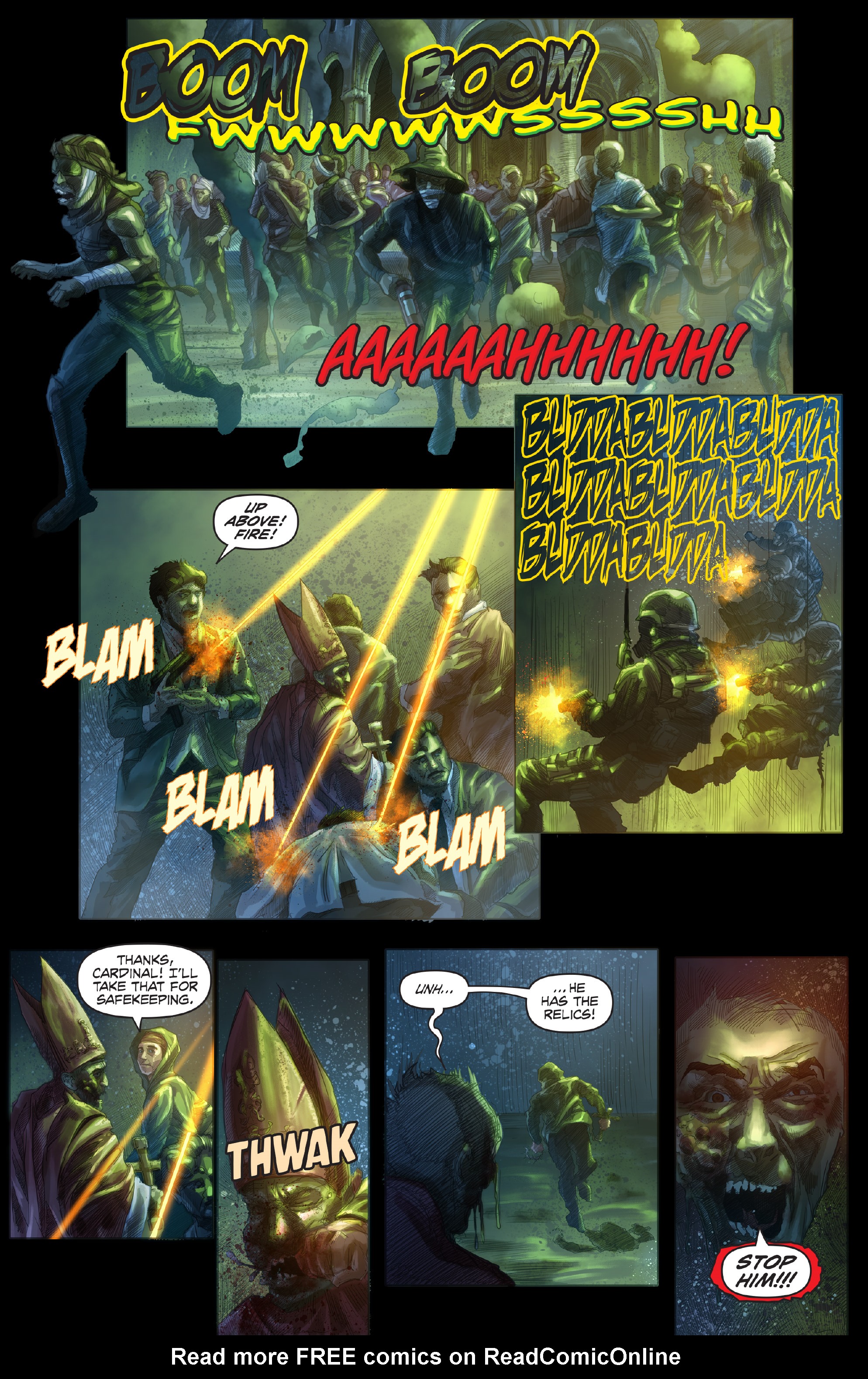 Read online Afterburn: Crossfire comic -  Issue #2 - 14