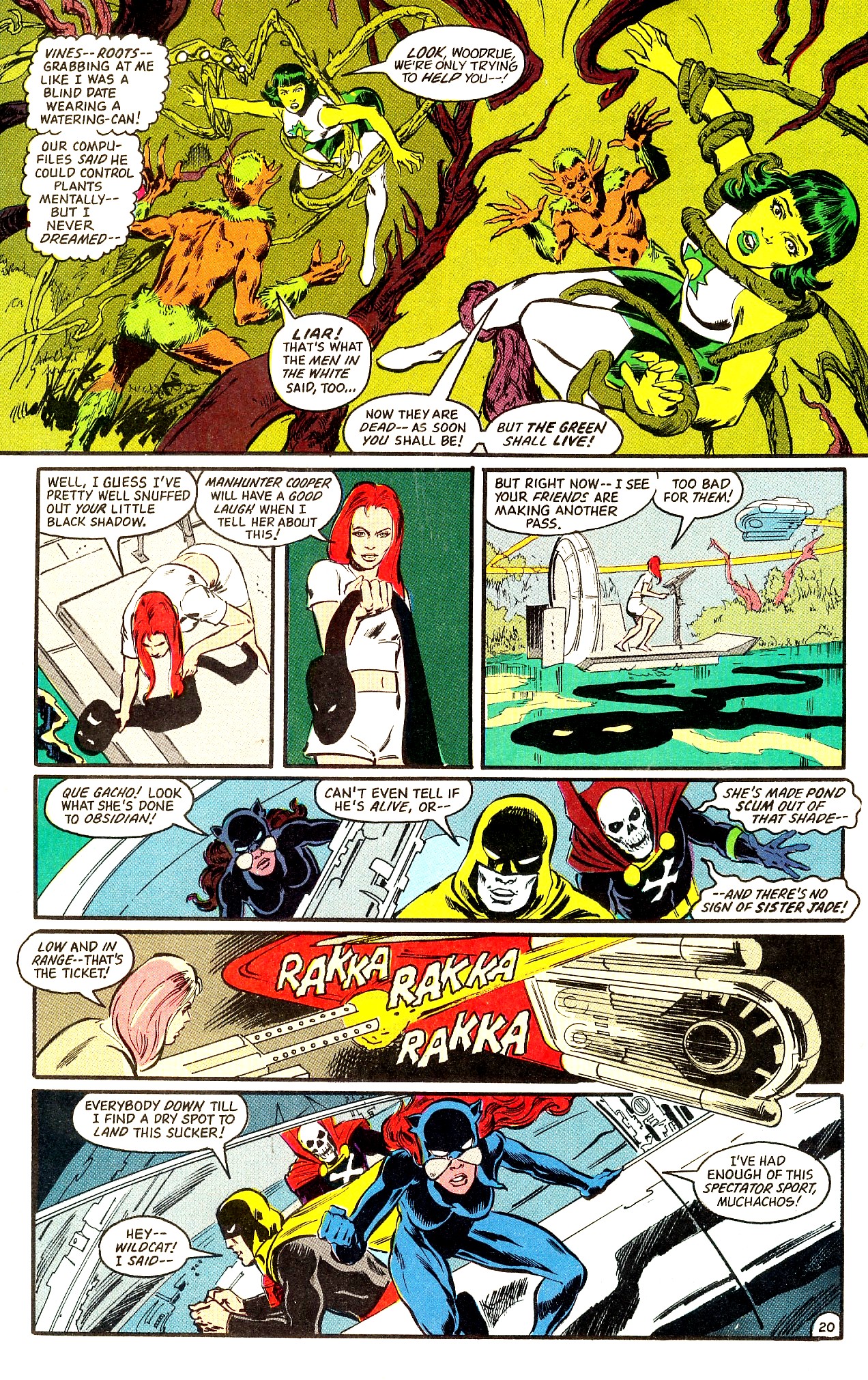 Read online Infinity Inc. (1984) comic -  Issue #46 - 22